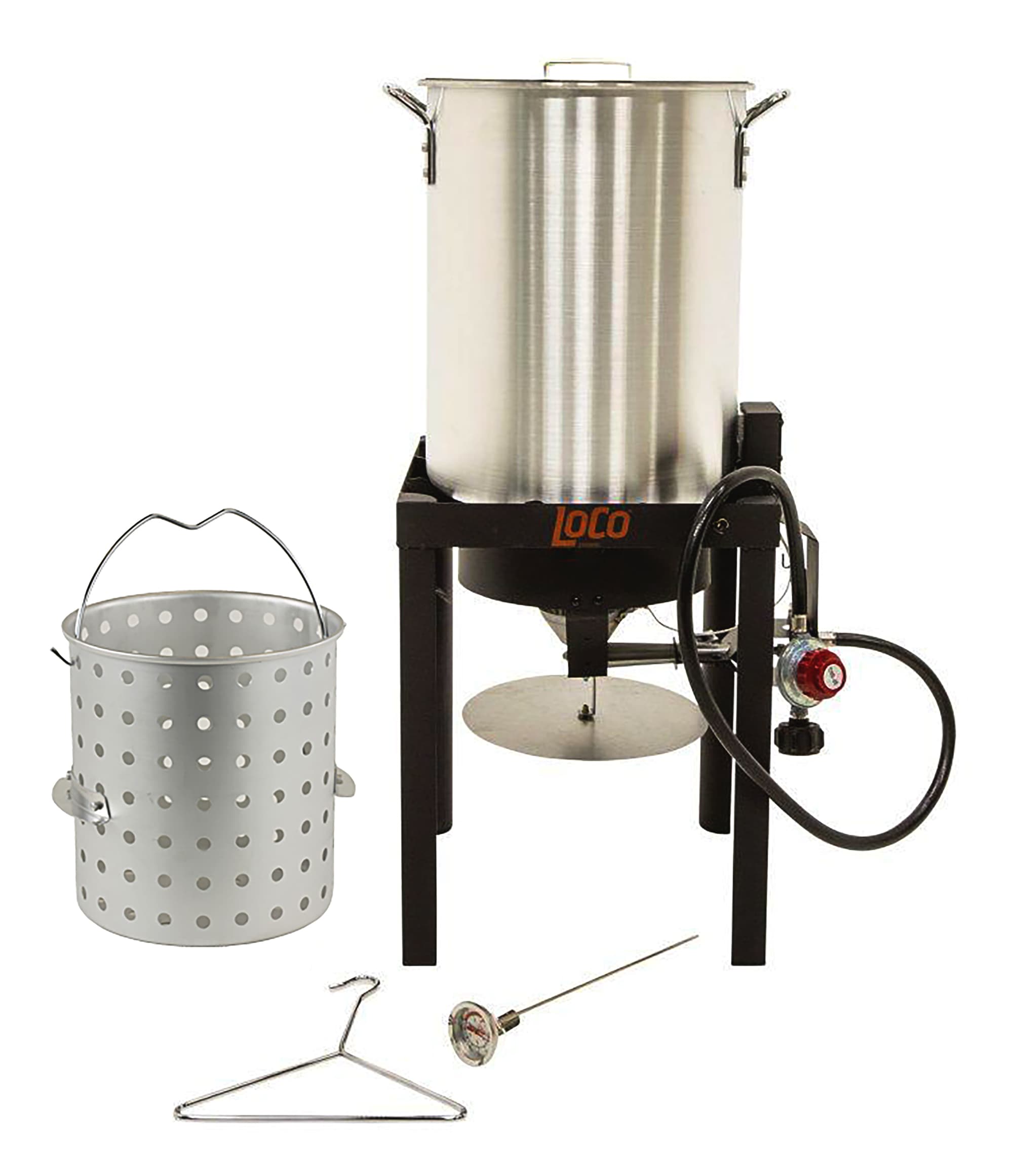 LoCo COOKERS 36-Quart 20-lb. cylinder Electronic Ignition Gas Turkey ...