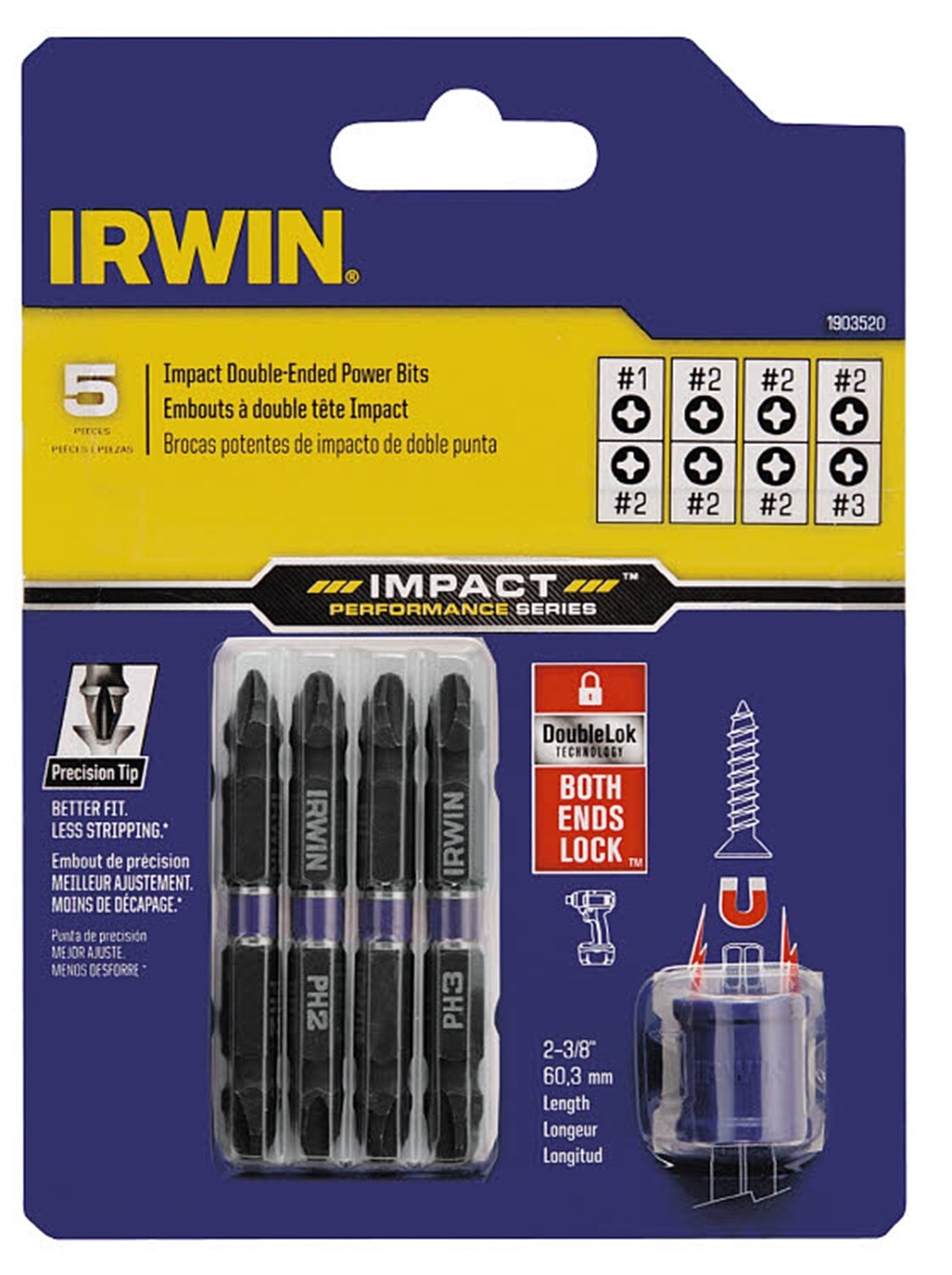IRWIN 1980044 Impact-Screwdriving-Bits - View #2