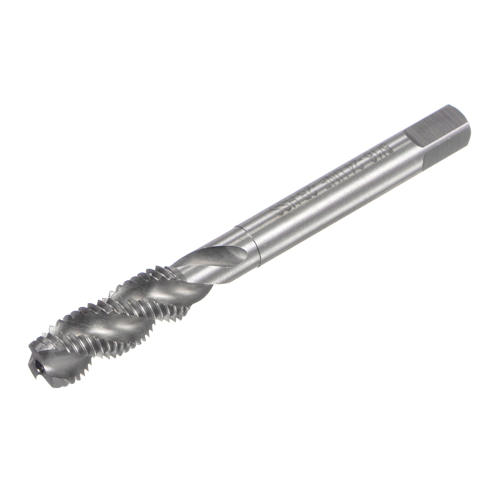 Unique Bargains Spiral Flute Taps 5/16-24 UNF 2B High Speed Steel (HSS) Uncoated Machine Thread Milling Threading Screw Tap 3 Flutes Tapping Tool #S25072801UX0099