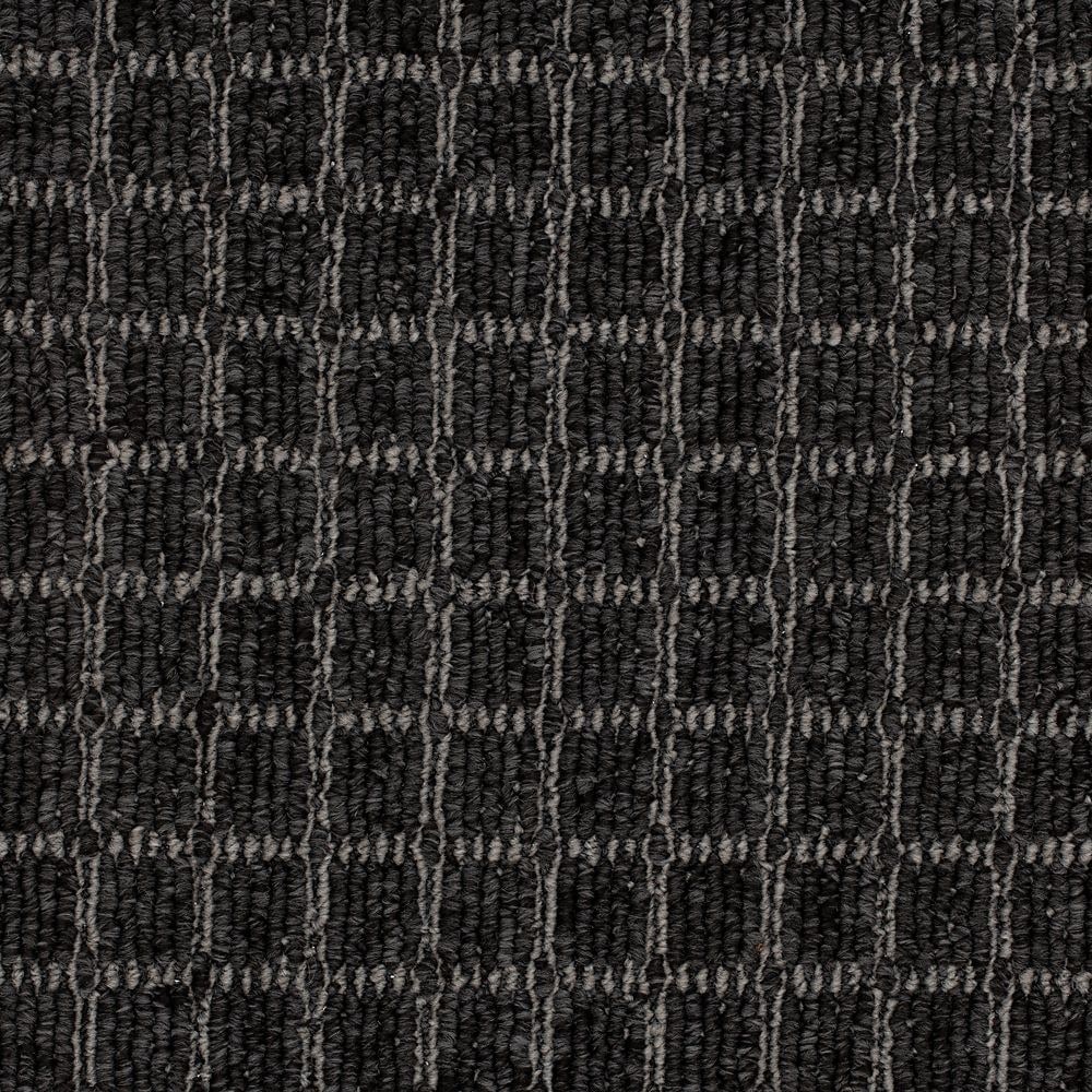 Mohawk LC63-L003-0808 (Sample) Home and Office Intersect School Zone Gray 20-oz sq yard Polyester Pattern Indoor Carpet