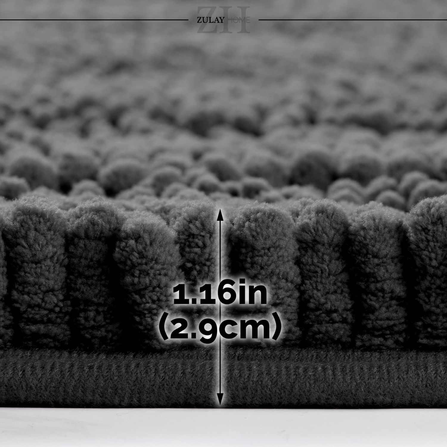 Zulay Kitchen X002R8YLRR Bath-Rugs - View #3