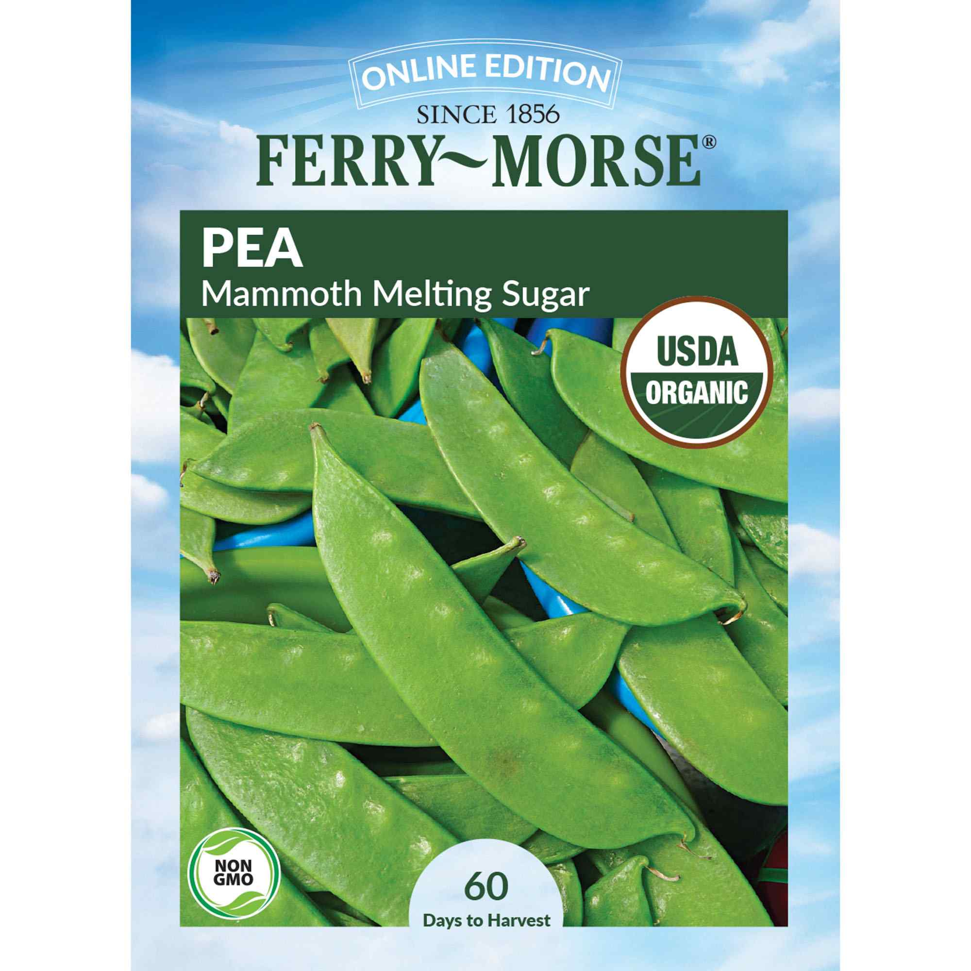 Ferry-Morse LC25.0902 Organic Pea Seeds 14 Gram(s)