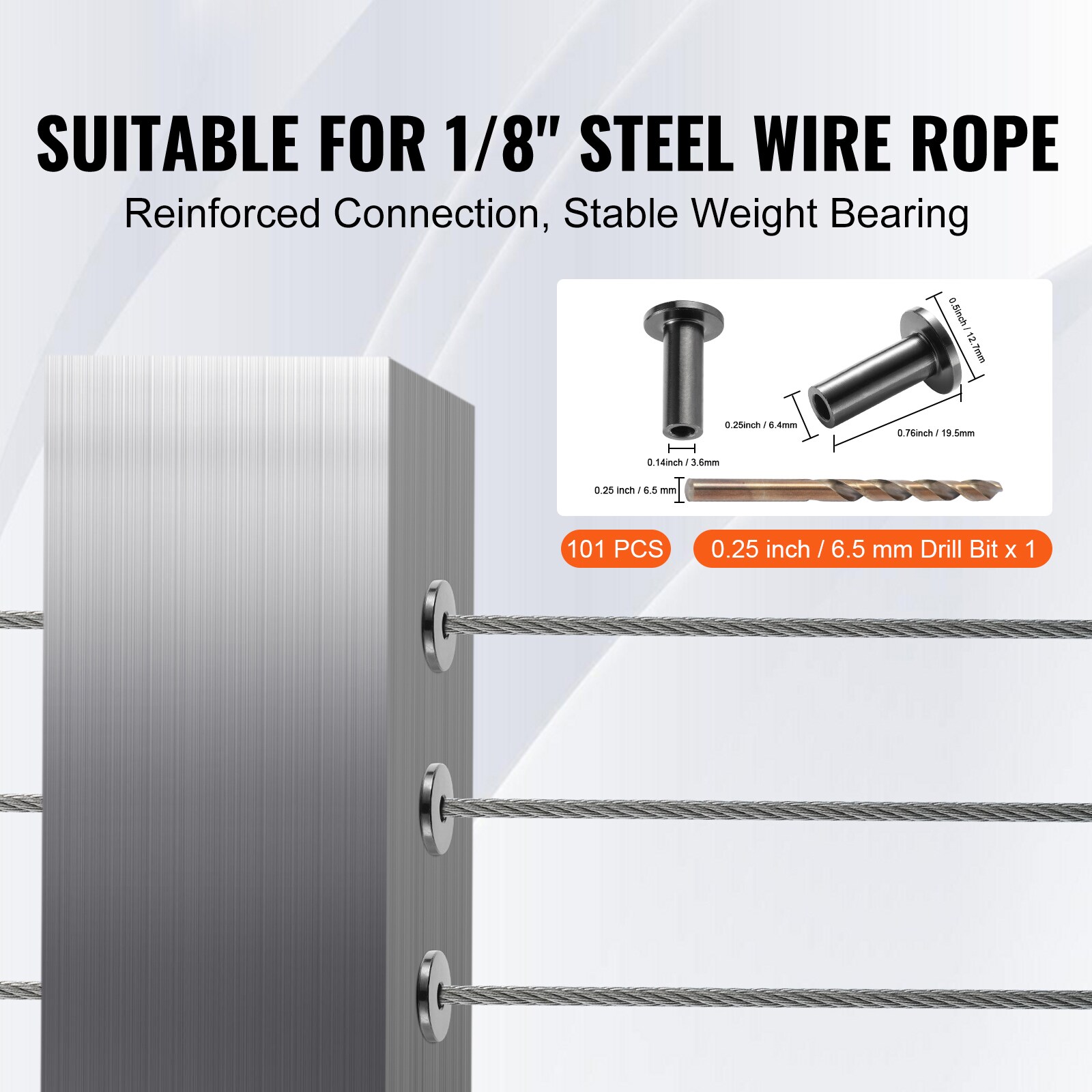 VEVOR SCBXGBHTHS1004747V0 railings - View #2