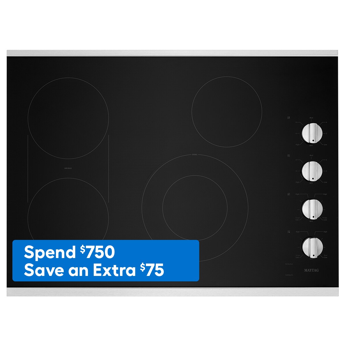 Lowes stove tops electric deals