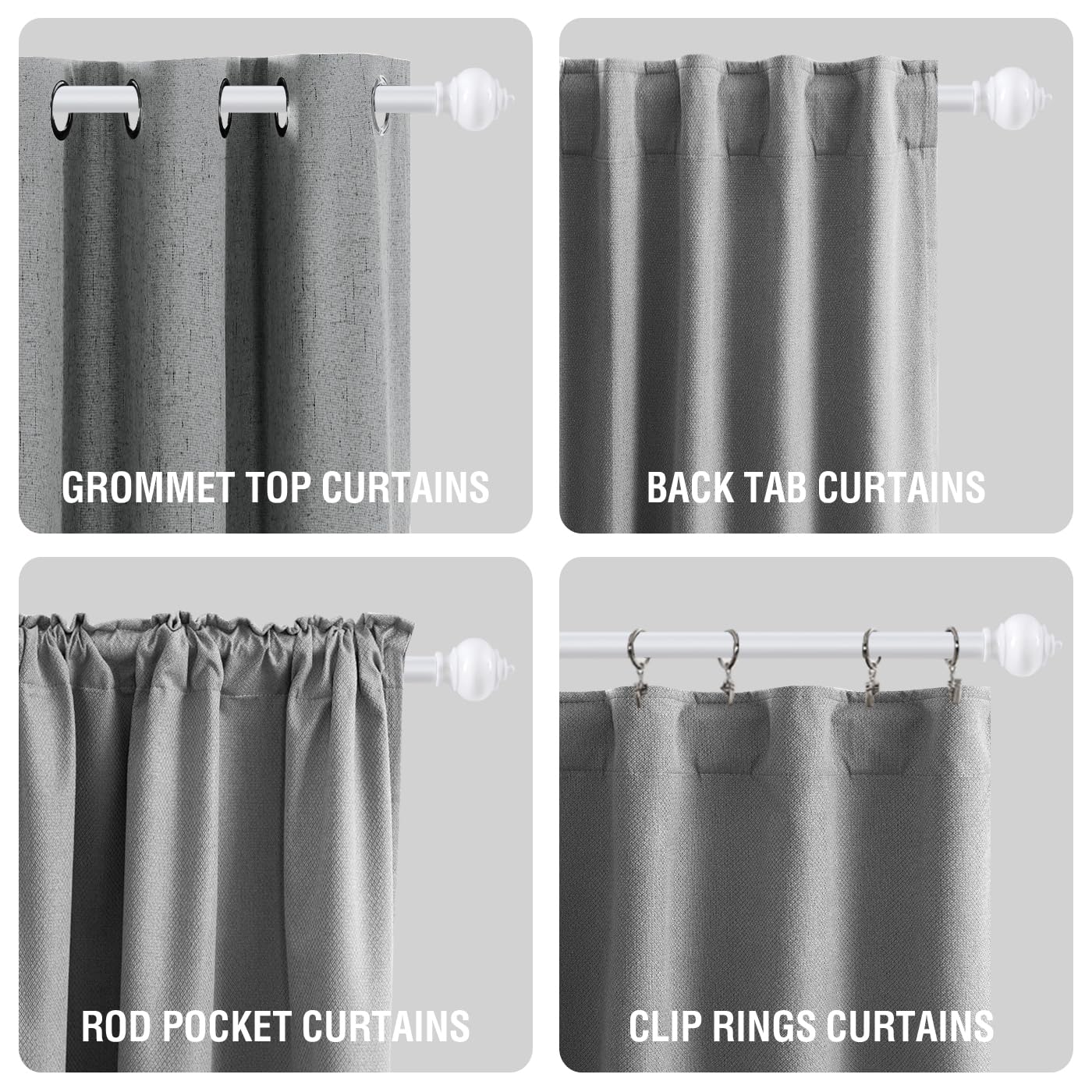 AKSCYZM LAK0819K292 Curtain-Rods - View #5