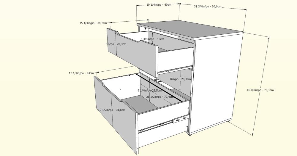Nexera 600362 Filing-Cabinets - View #4