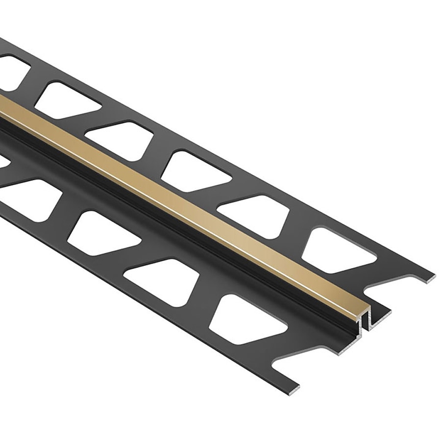 Schluter Systems Dilex-BWS 0.188-in W x 98.5-in L Grout Grey PVC Tile Edge Trim Schluter Systems Dilex-BWS 0.188-in W x 98.5-in L Grout Grey PVC Tile Edge Trim