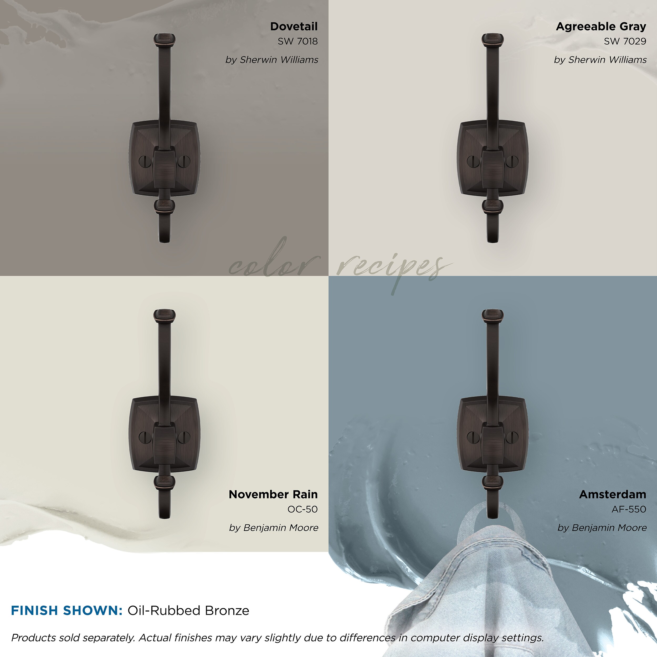 Amerock H37002ORB Decorative-Wall-Hooks - View #7