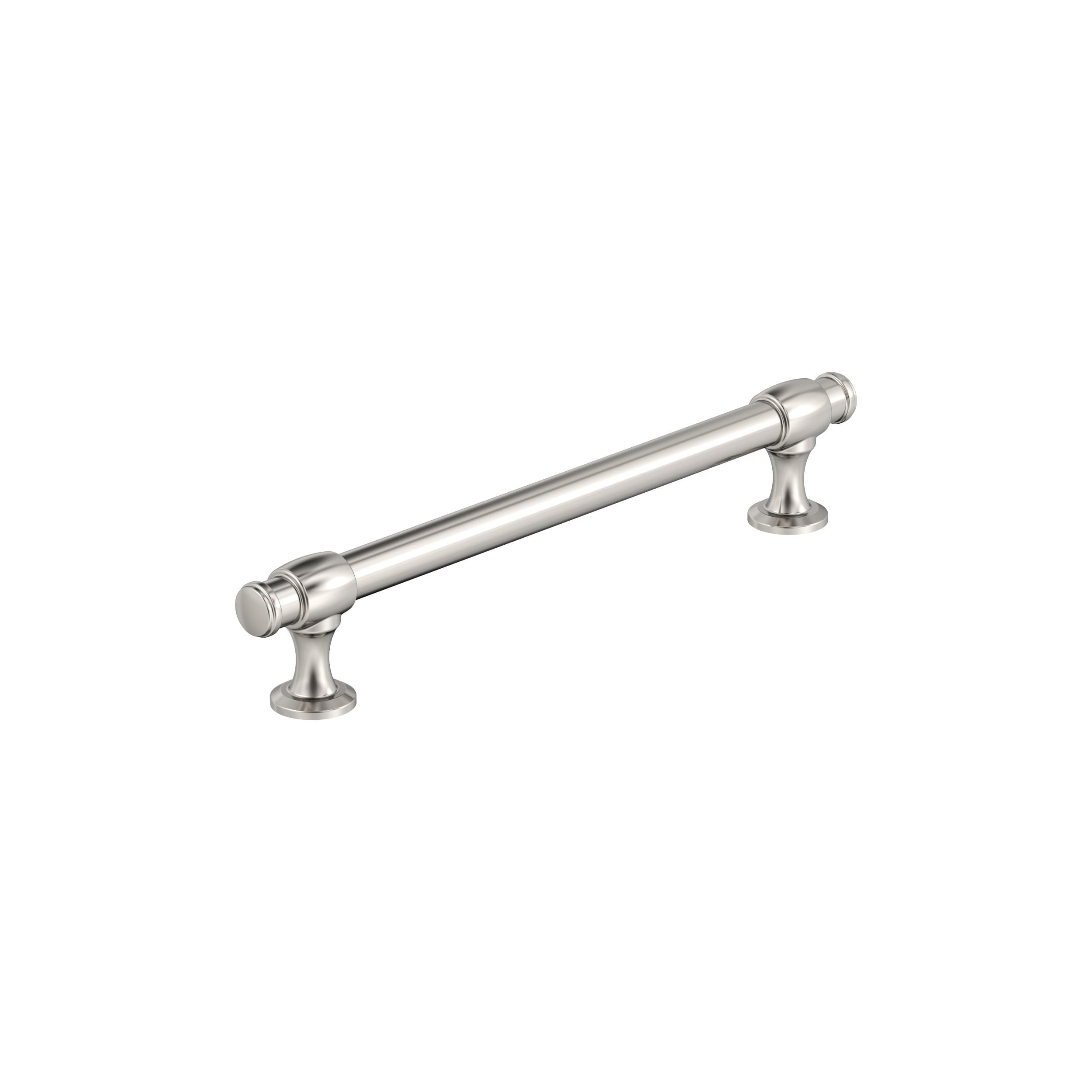 Amerock BP36771PN Winsome 6-5/16-in , 160mm Center to Center Polished Nickel Cylindrical Bar