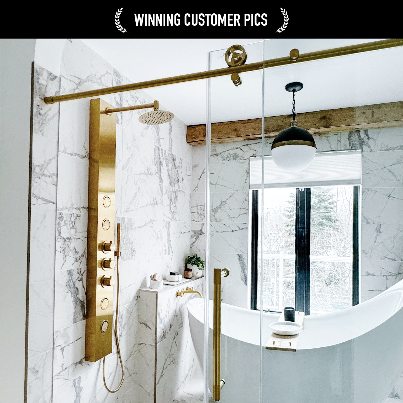 VIGO VG6044MGCL6476 Shower-Doors - View #13