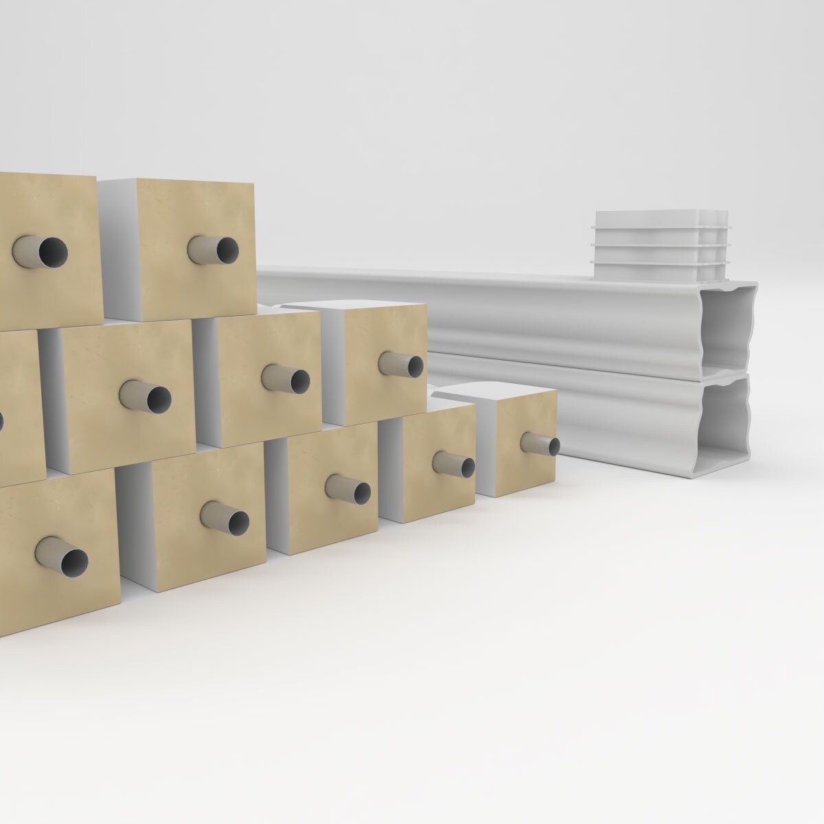 Ekena Millwork BALK38X084OXN railings - View #6