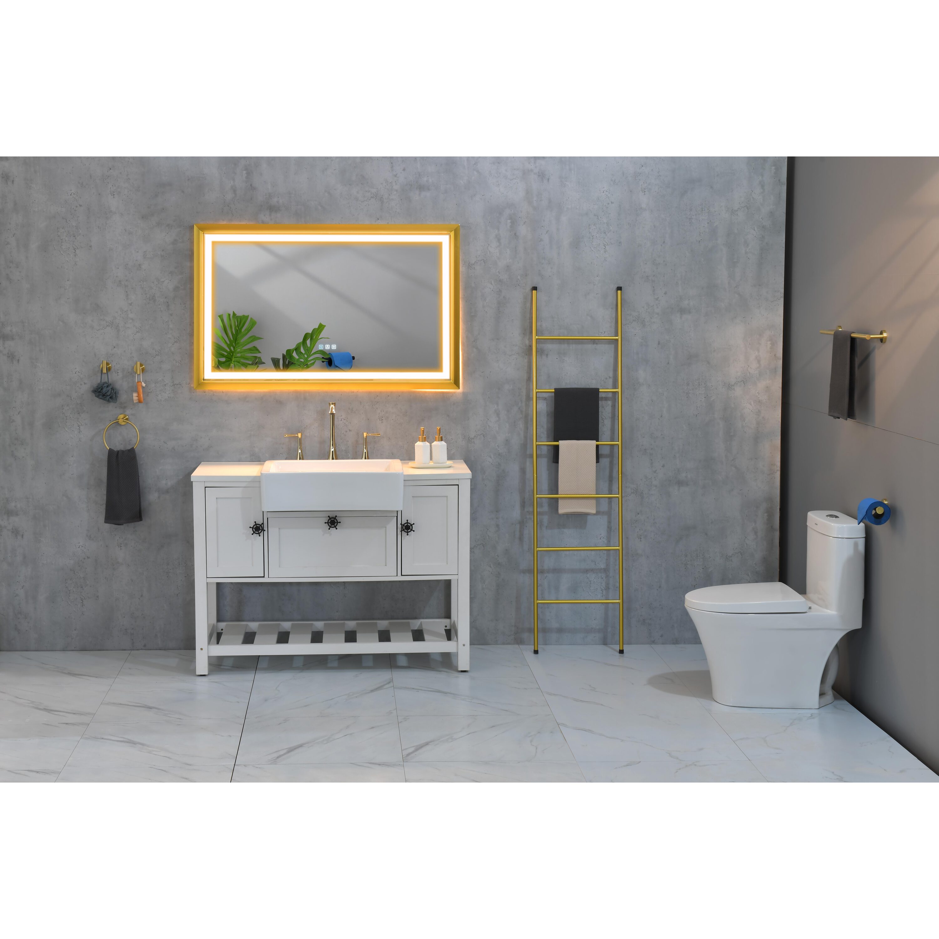 Bayfeve BF-178372-MIR Framed-Bath-Mirrors - View #10