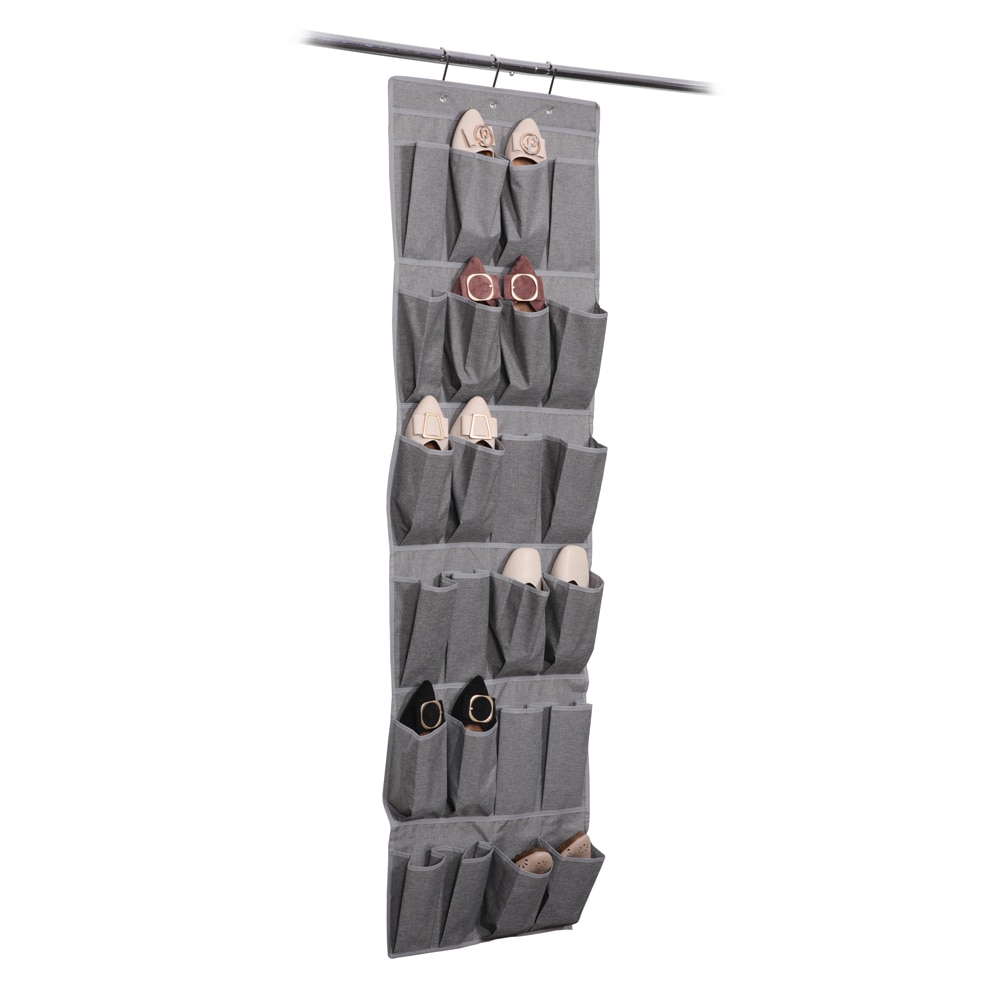24Pockets Over The Door Shoe Organizer - Maximize Your Shoe Storage Space  with a Hanging Shoe Rack