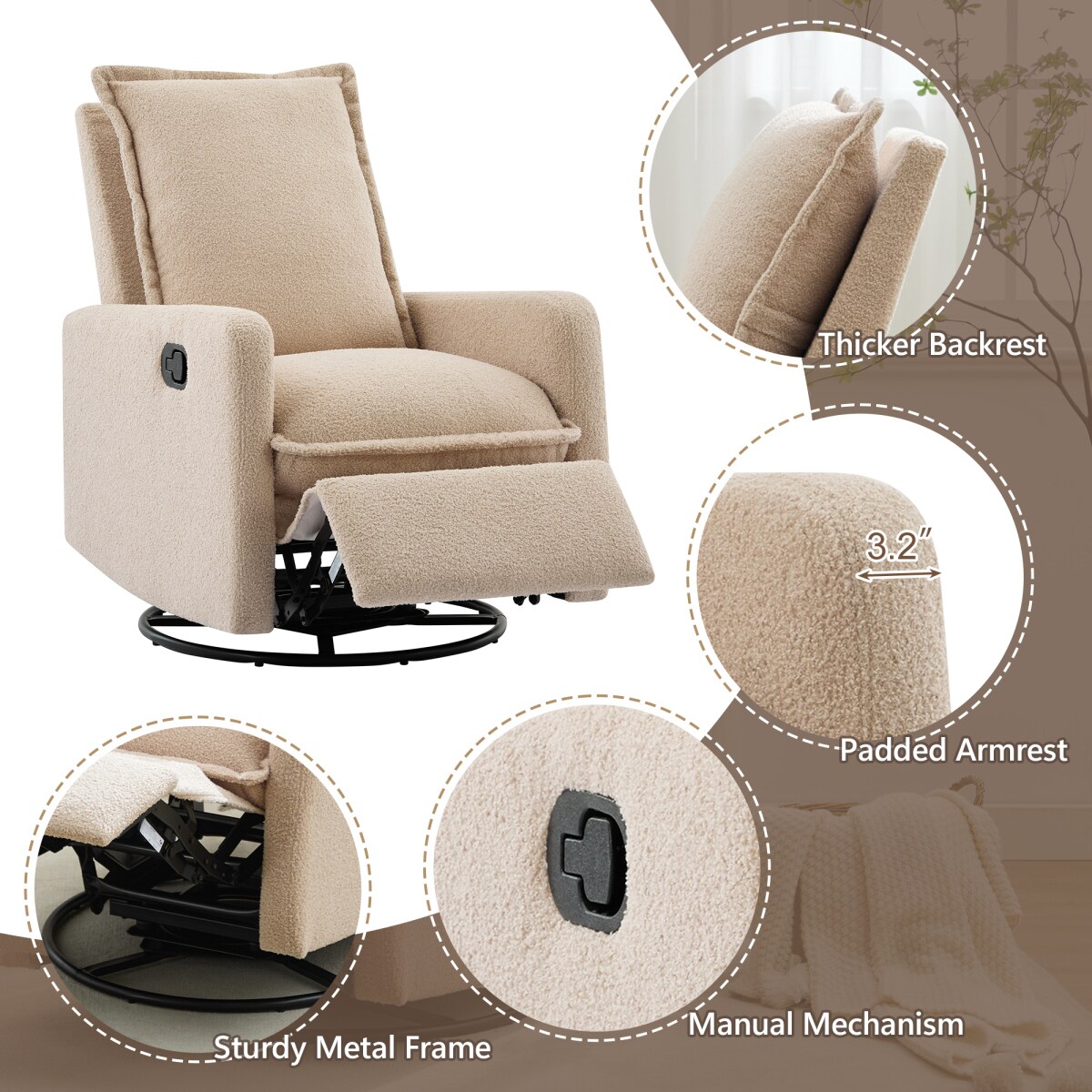 Streamdale Furniture N701P348238O recliners - View #4