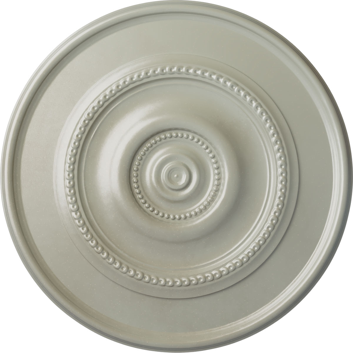 Ekena Millwork CM30DYFCS Dylar 30-in W x 30-in L Painted Flash Copper Polyurethane Whole Ceiling Medallion