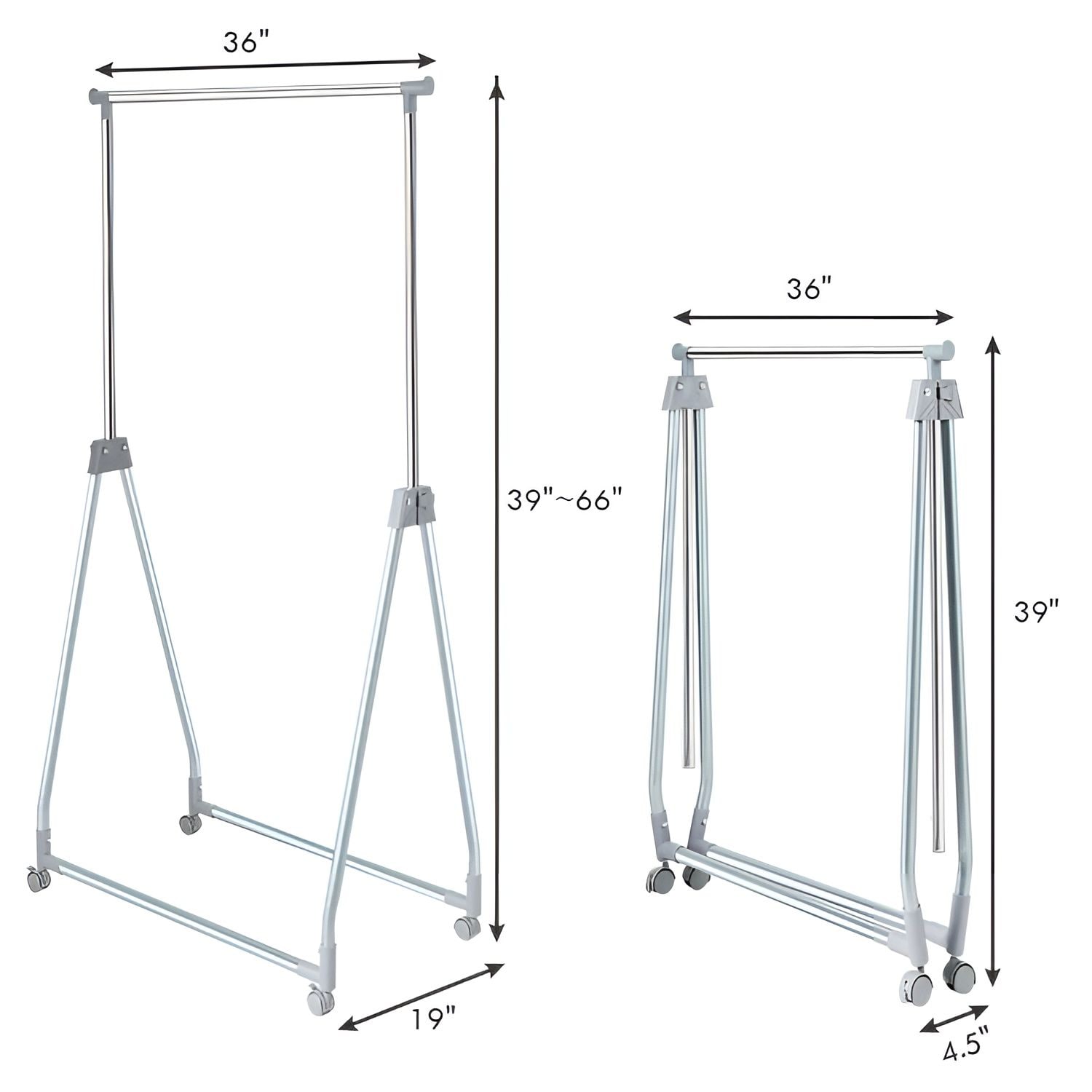 Slickblue D-FR-17283054RCDHFE Garment-Racks - View #3