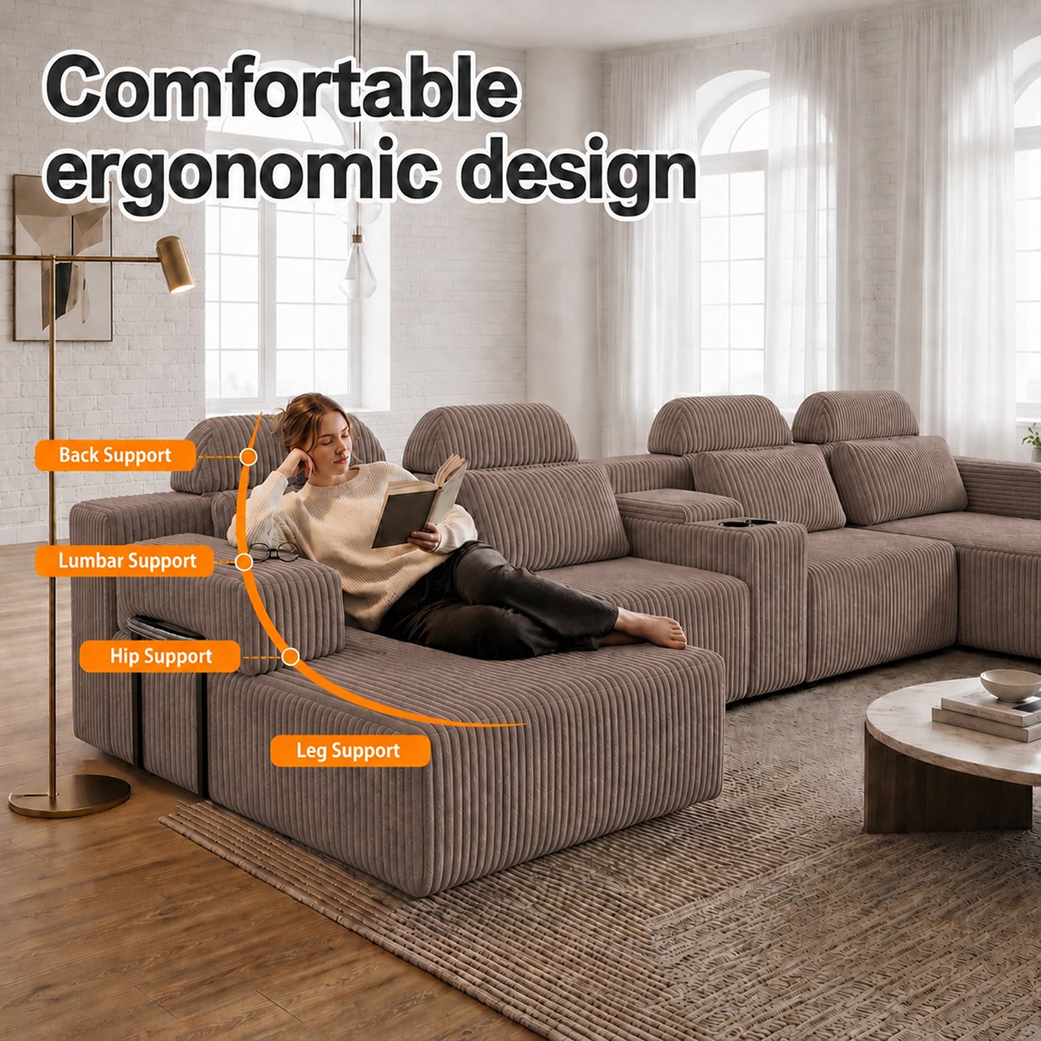 GZMR GZ-GN3004A Sofas-Loveseats - View #3