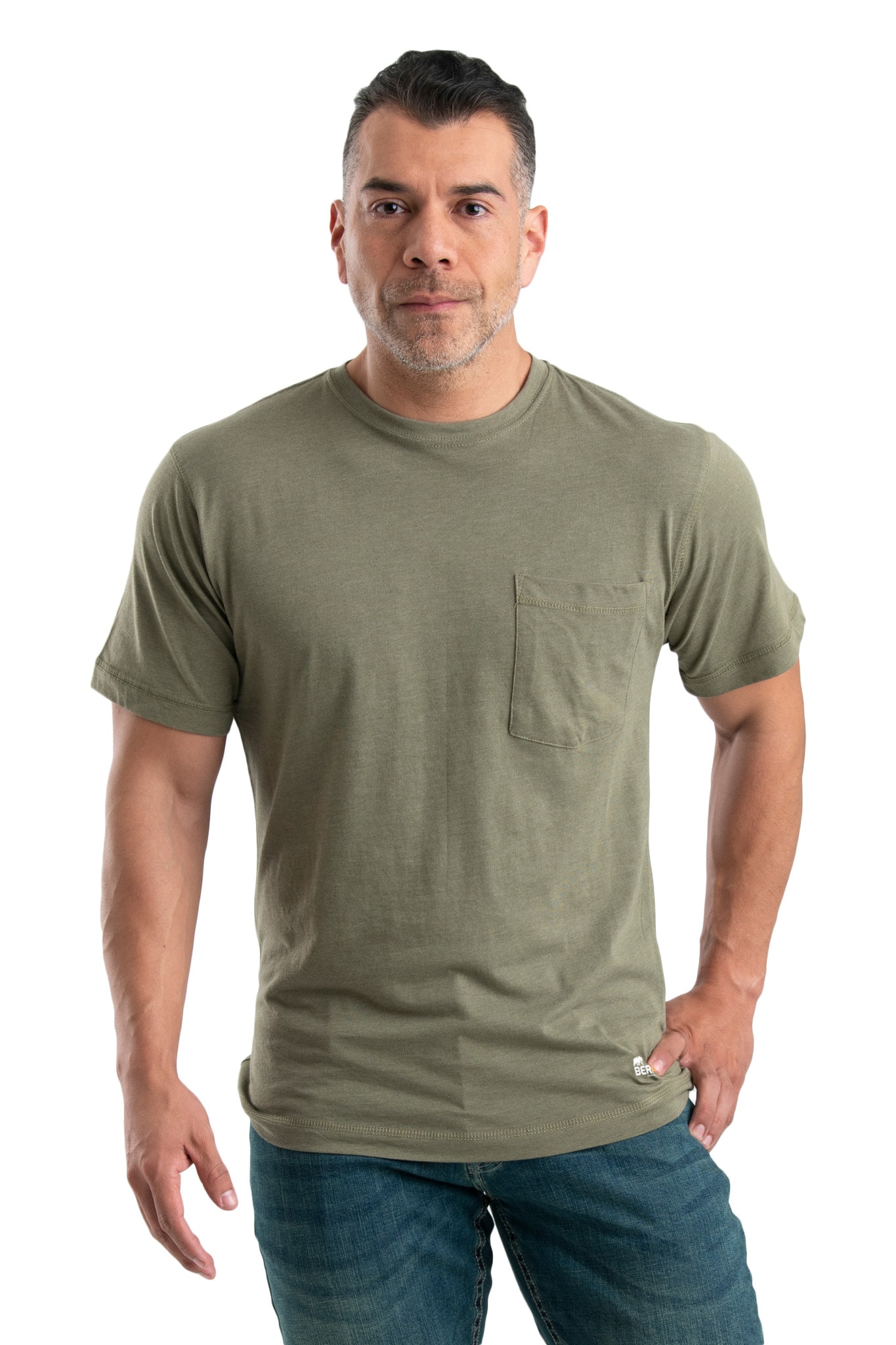 BERNE APPAREL BSM38LCNR560 Tops-Shirts - View #3