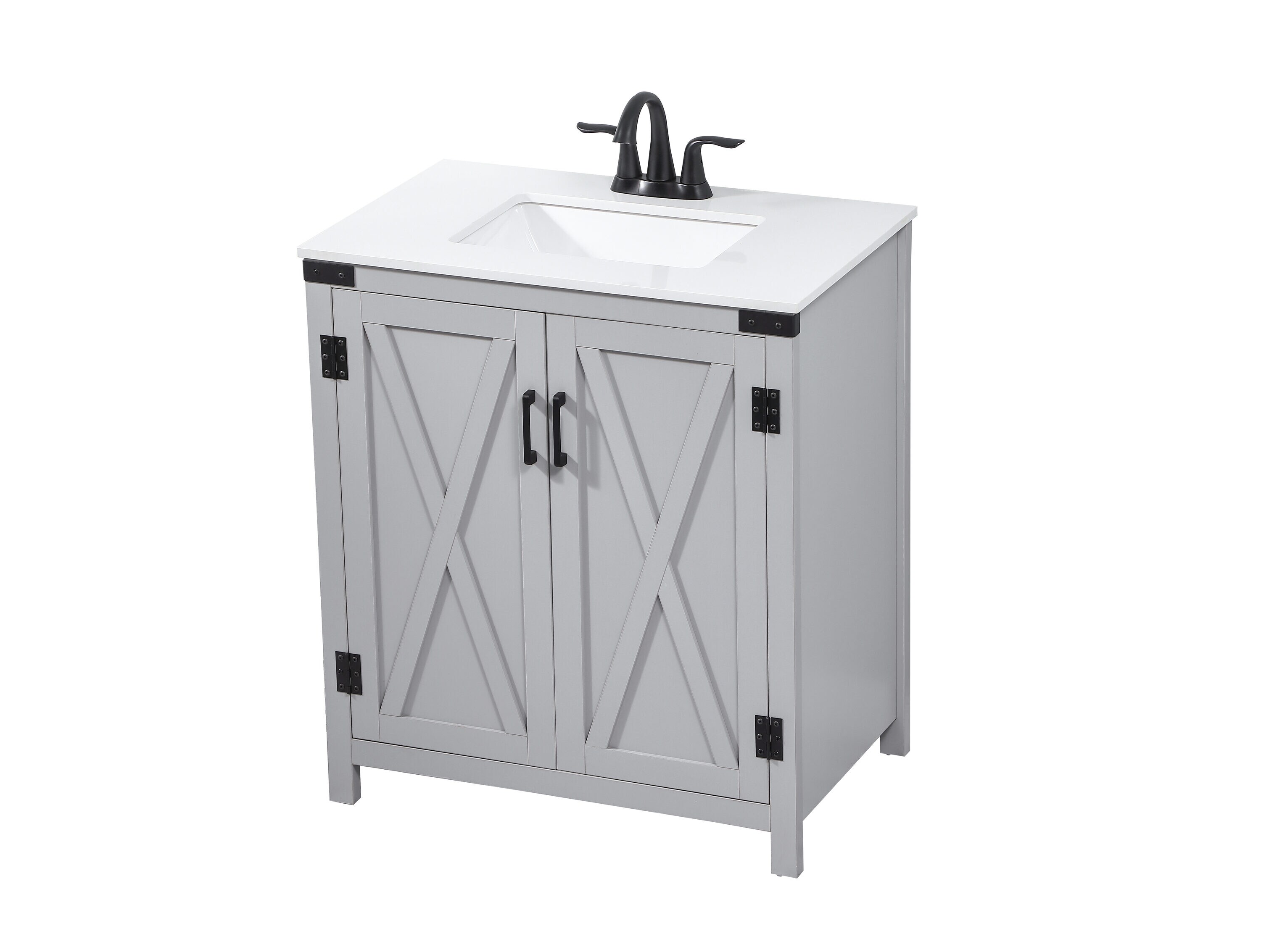 Elegant Decor HF270690GR Bath-Vanity-Combo - View #8