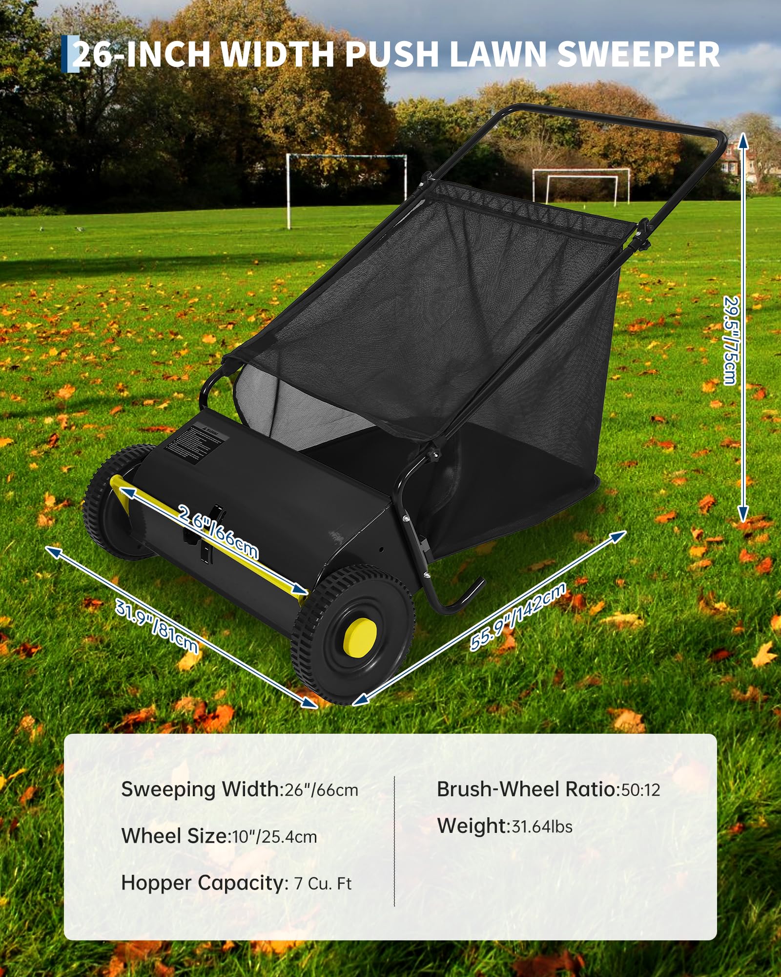 Garvee 09GXFCHBNL-HXYY-1129 lawnsweeper - View #2