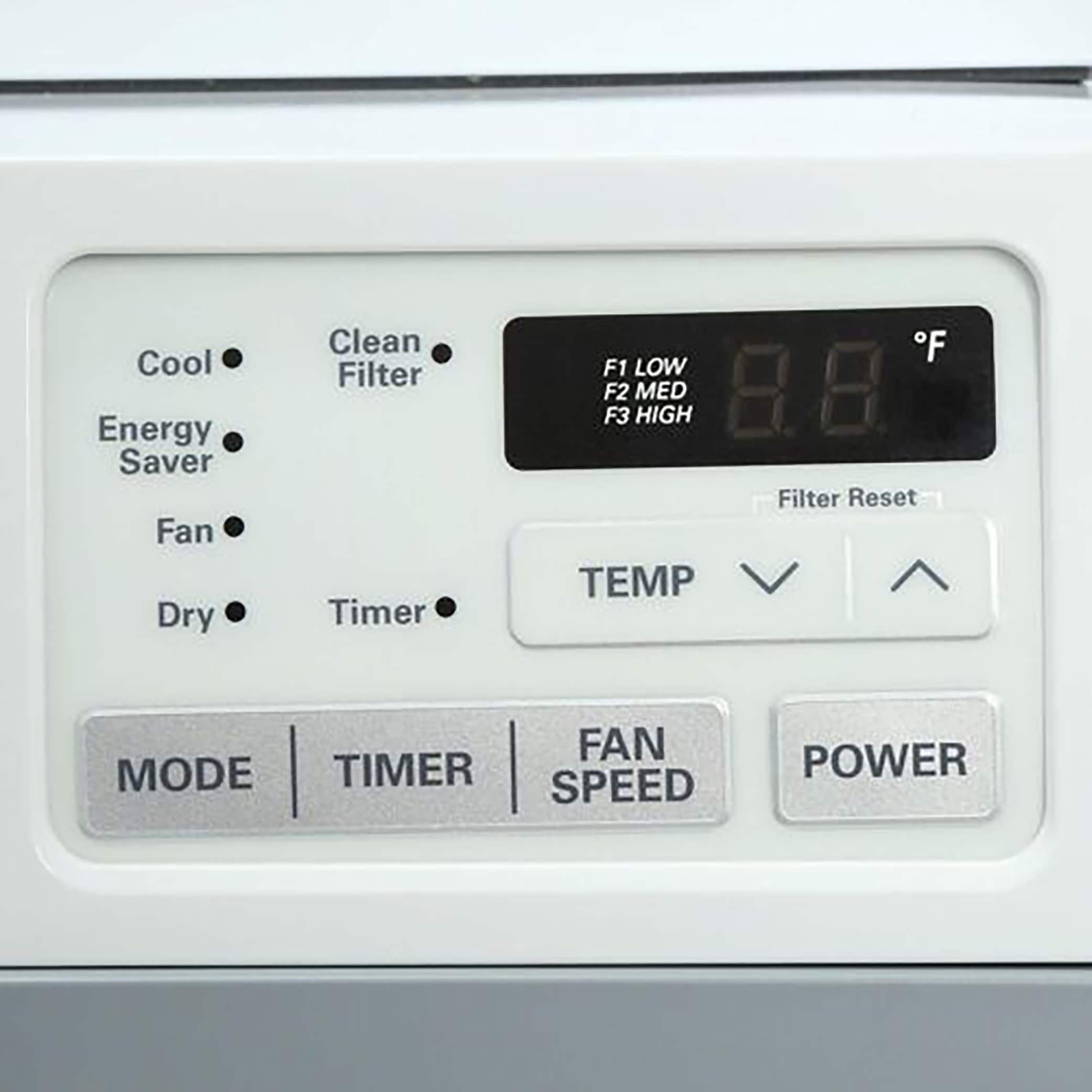LG 12,000 BTU White Window Air Conditioner with Remote