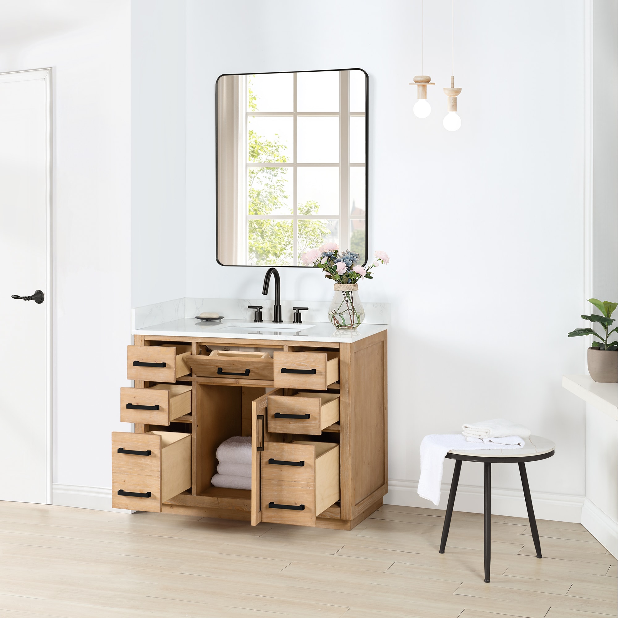 Altair 557042-LB-GW Bath-Vanity-Combo - View #3