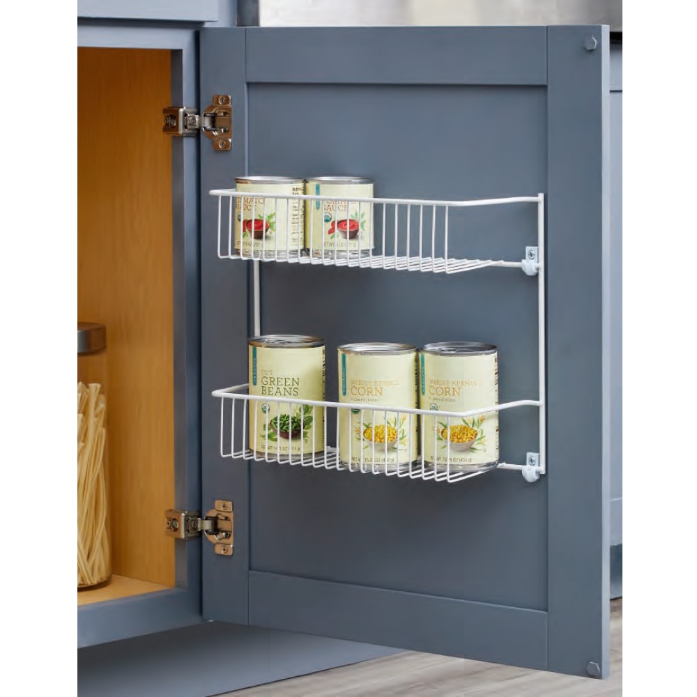 Lynk Professional 11 X 21 Slide Out Double Shelf - Pull Out Two Tier  Sliding Under Cabinet Organizer : Target