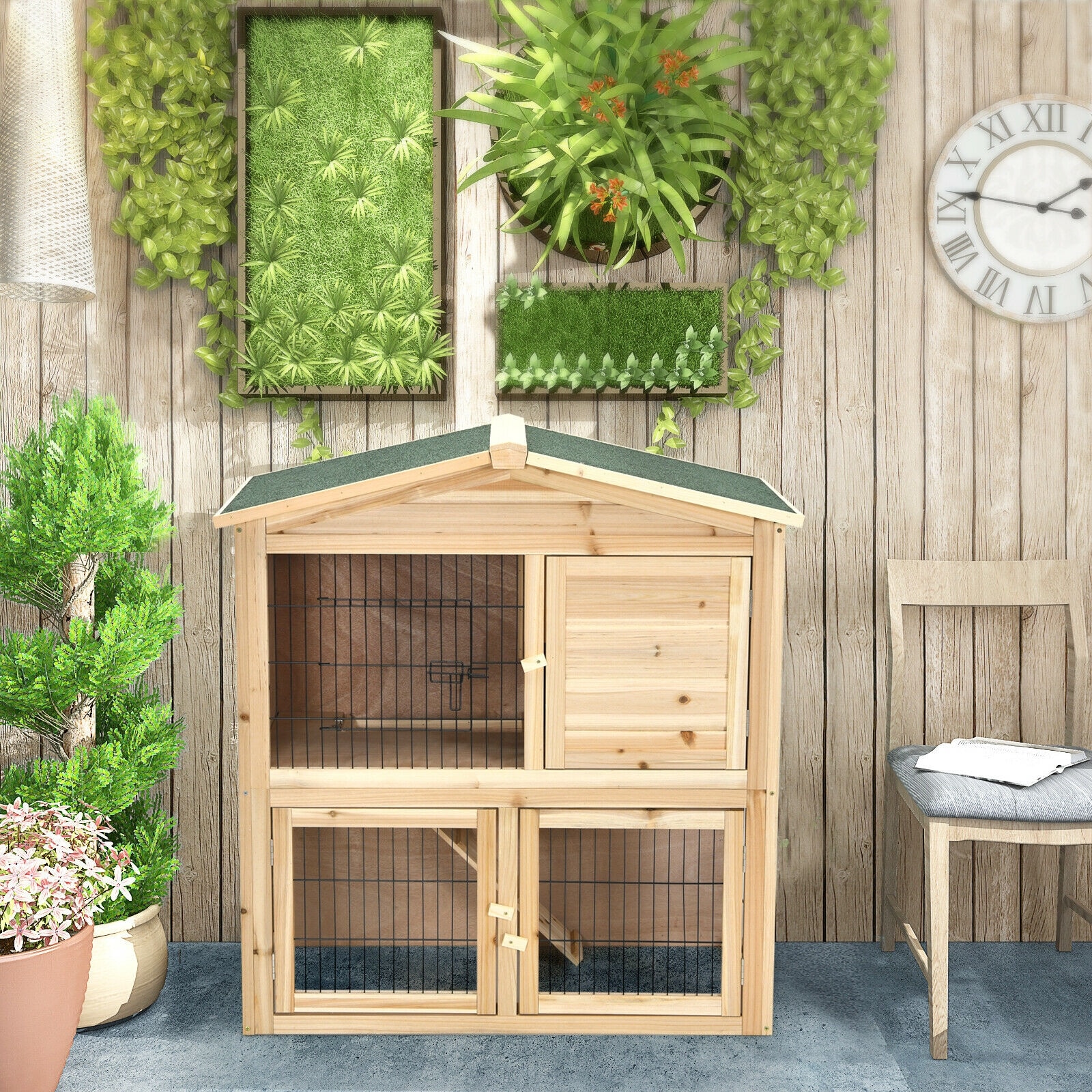 Forclover CJW-PH1006 Chicken-Coops-Rabbit-Hutches - View #8