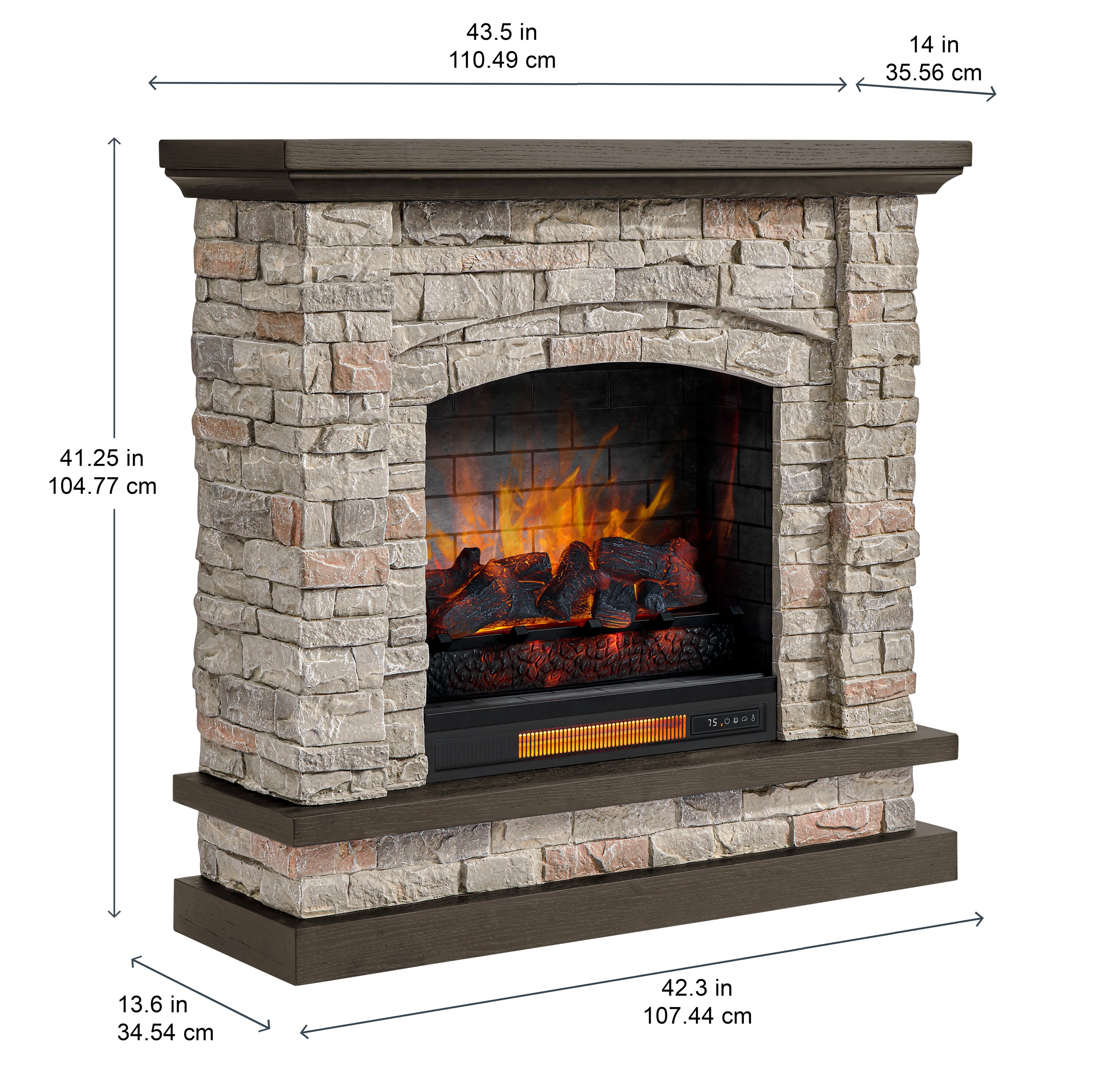 allen + roth 2315FM-23-931 Electric-Fireplaces - View #11