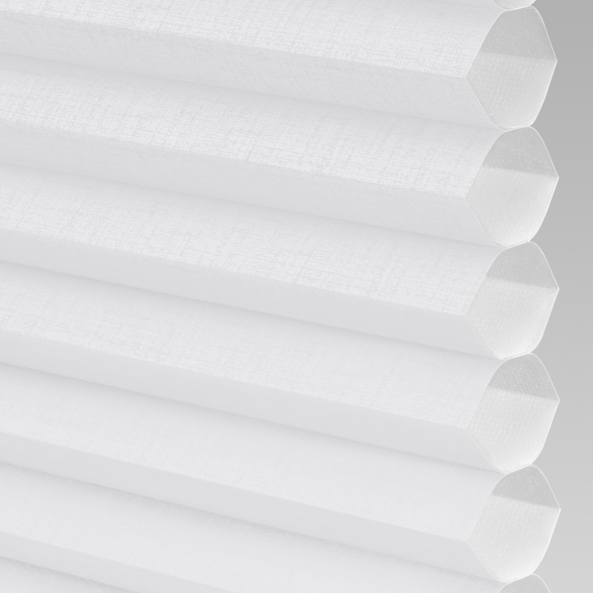 LEVOLOR 511540 Crosshatch High Cotton Light filtering Polyester 3/4-in Single Cellular shade swatch