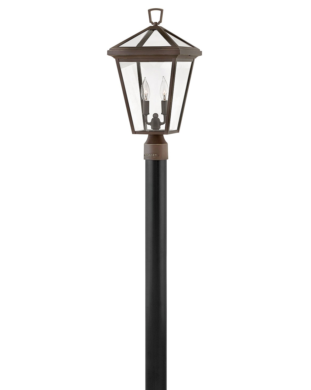 Hinkley 2561OZ-LV Alford Place 20.25-Inches Oil Rubbed Bronze Traditional Outdoor Light post lantern