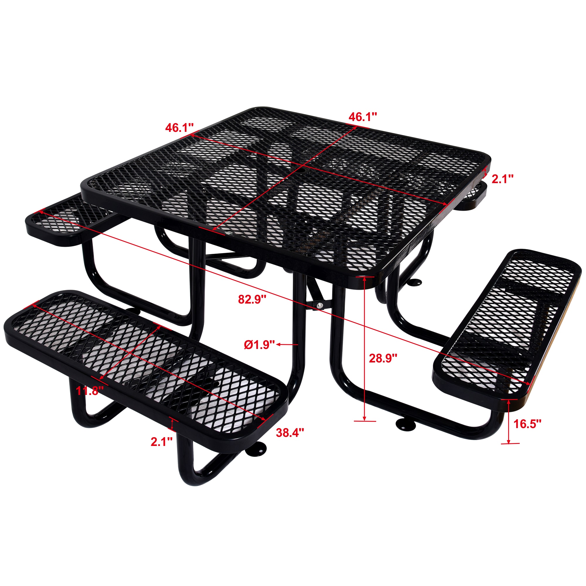 CESICIA R32-5P-GD Patio-Tables - View #3