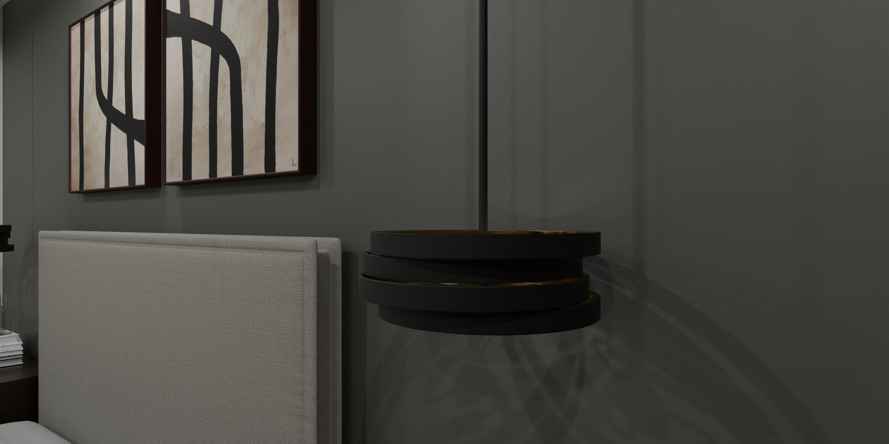 Quoizel QP6223MBK Pendant-Lights - View #2