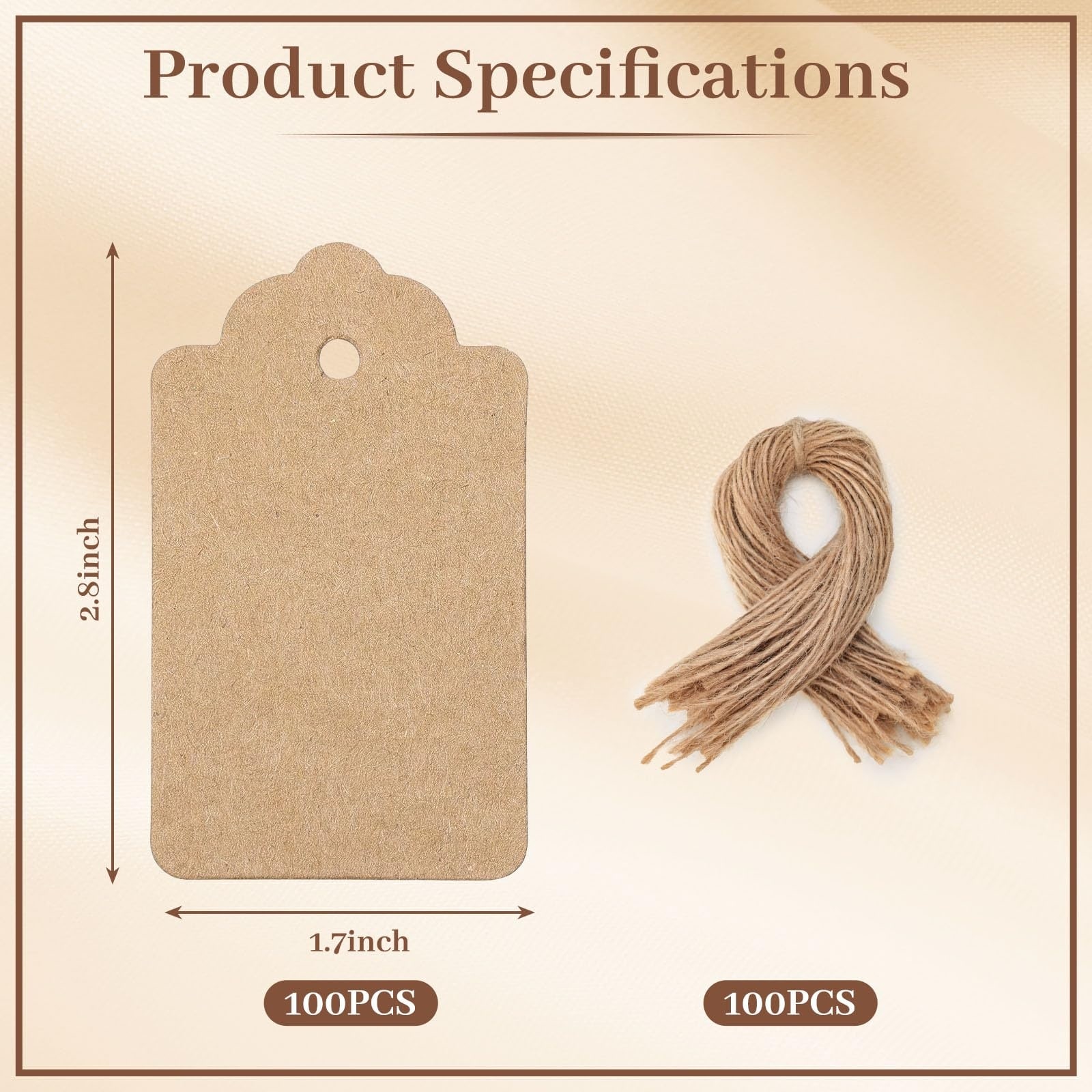 Afoxsos L05AF10054 Gift-Tags - View #4