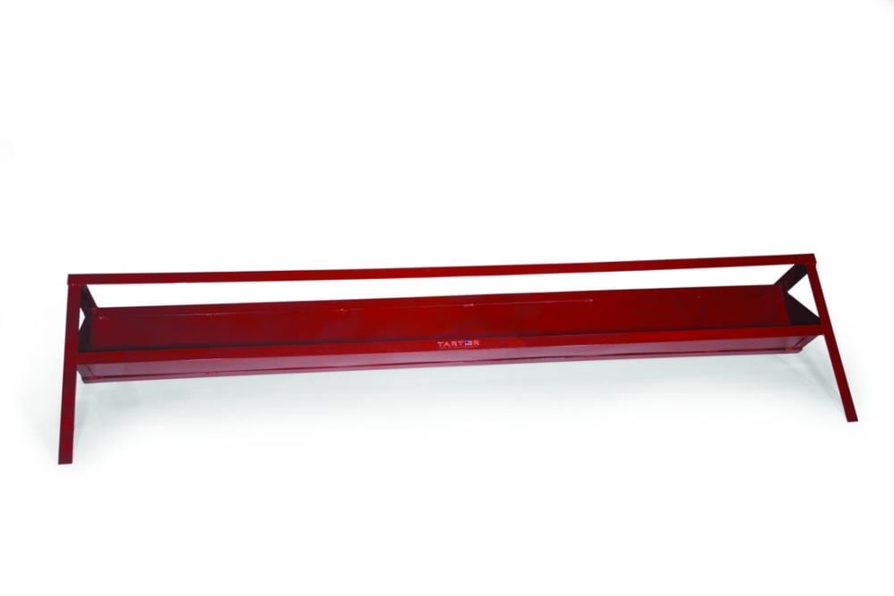Tarter TF8 8 foot Red E-Coat Steel Feed tray