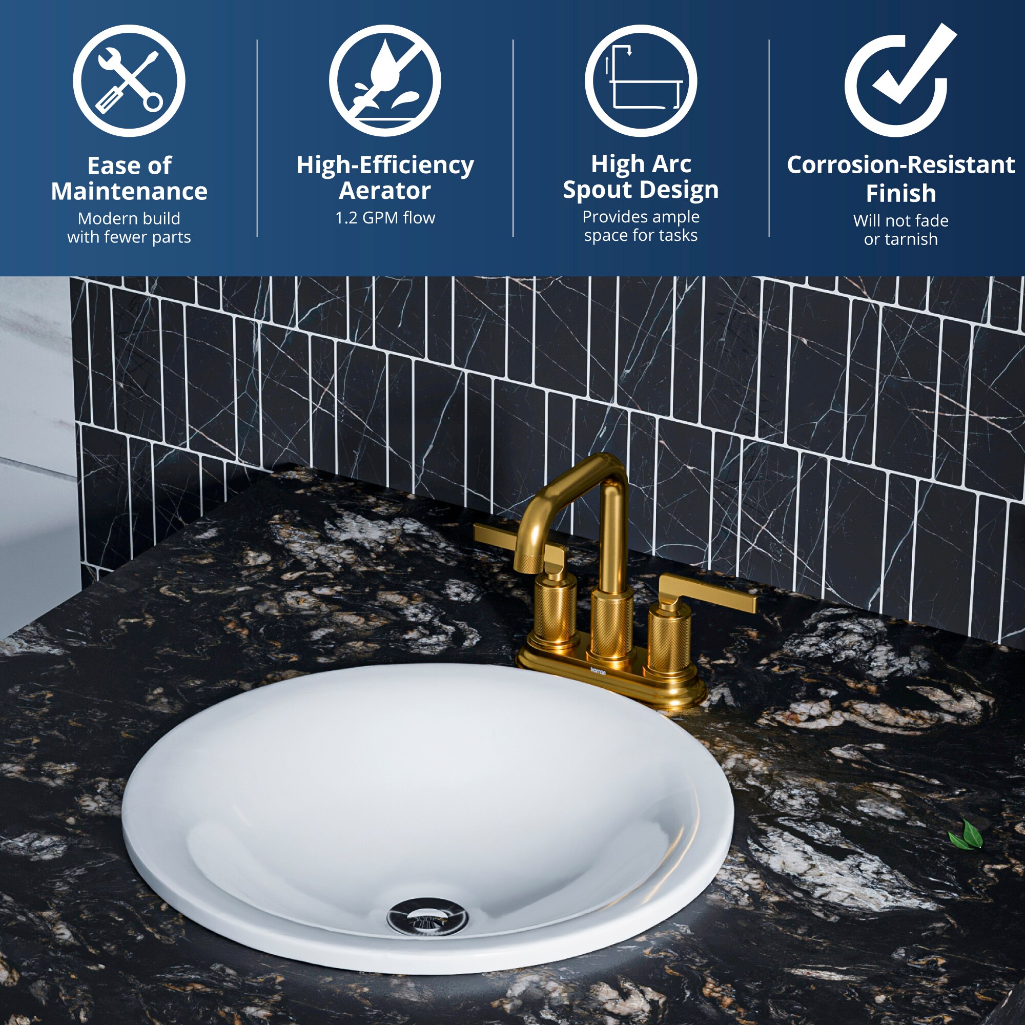 Karran KBF536G Lavatory-Faucets - View #5