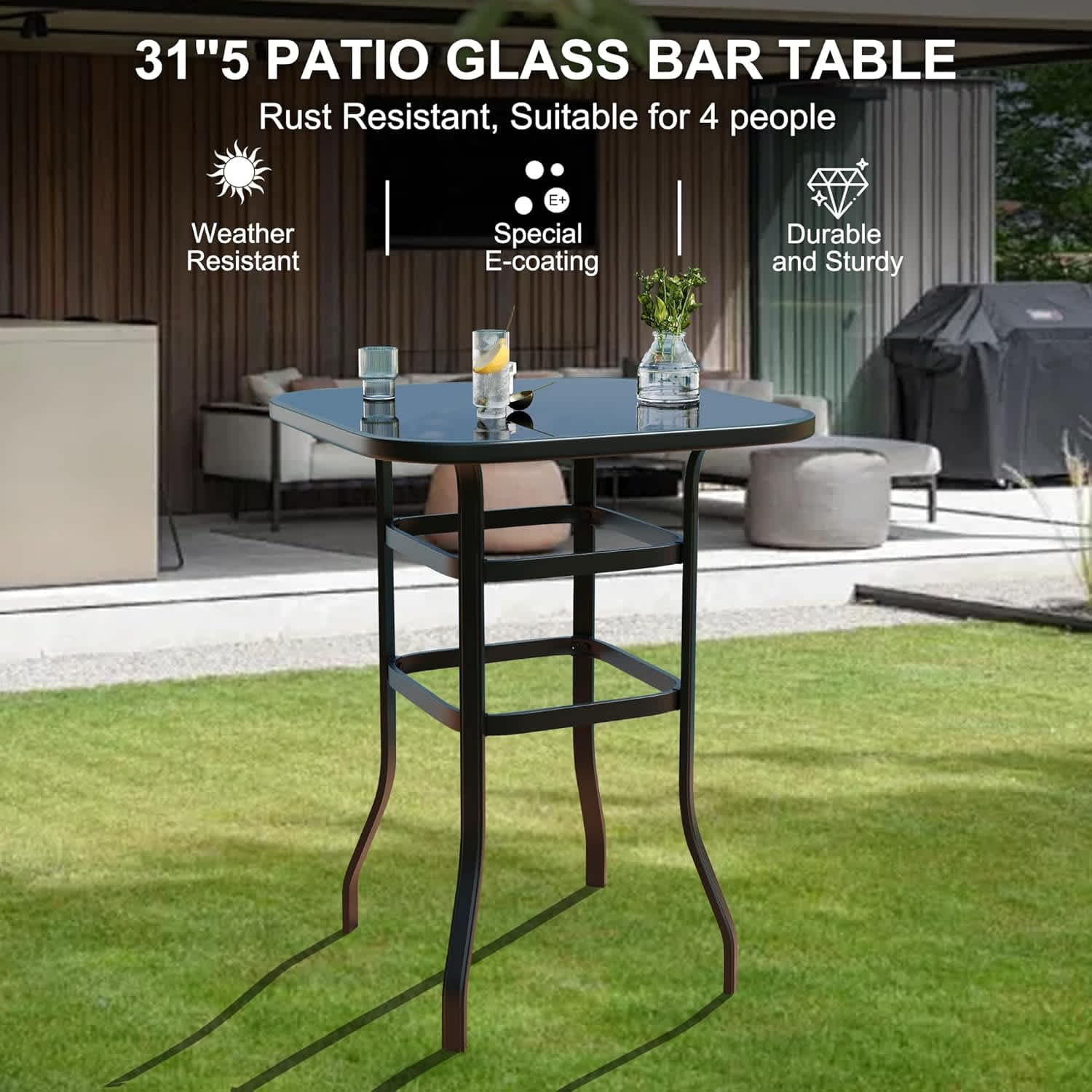 Qeetex LHF-HW-VAM-33P95FCL Patio-Conversation-Sets - View #5