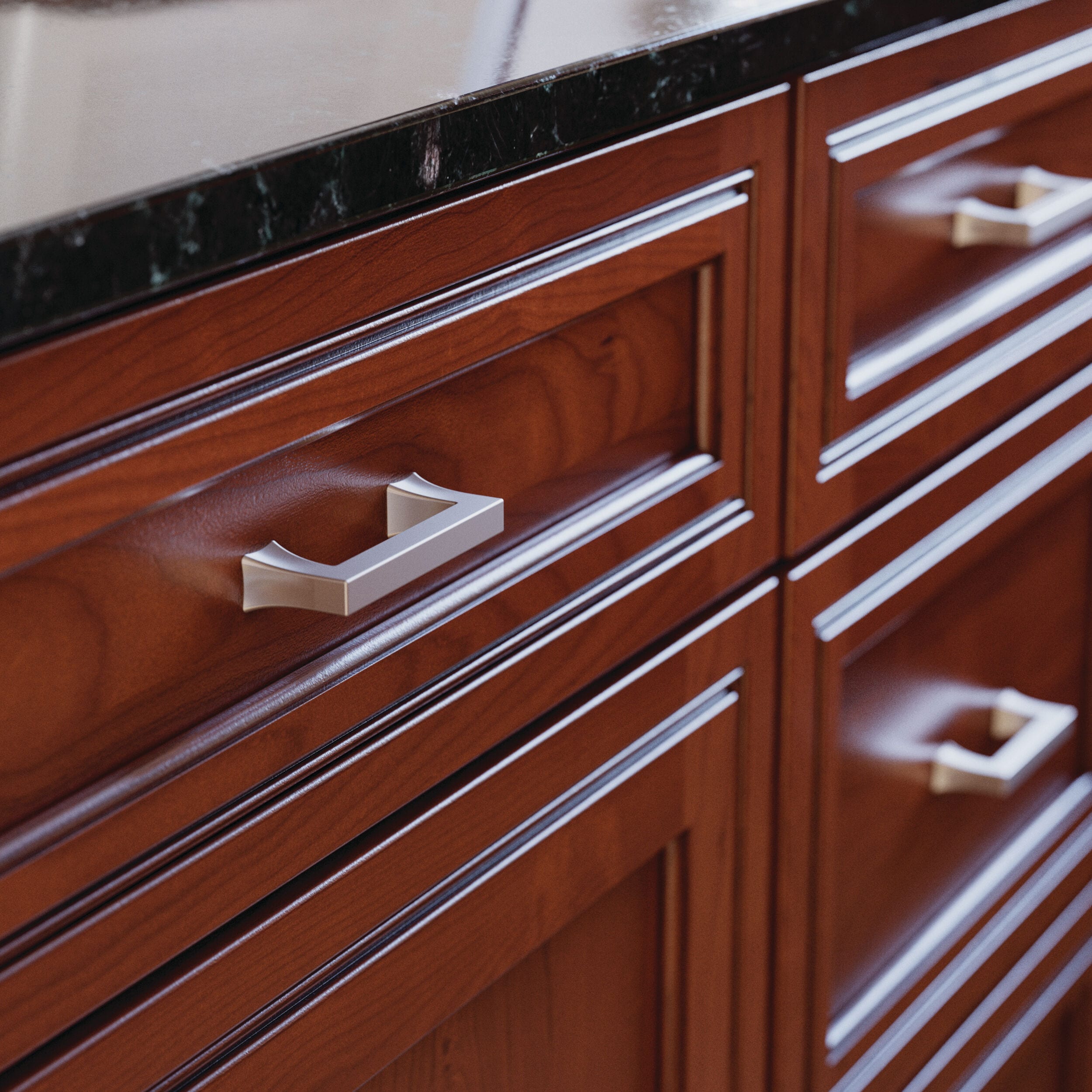 allen + roth P43418W-SN-C Cabinet-Pulls - View #2
