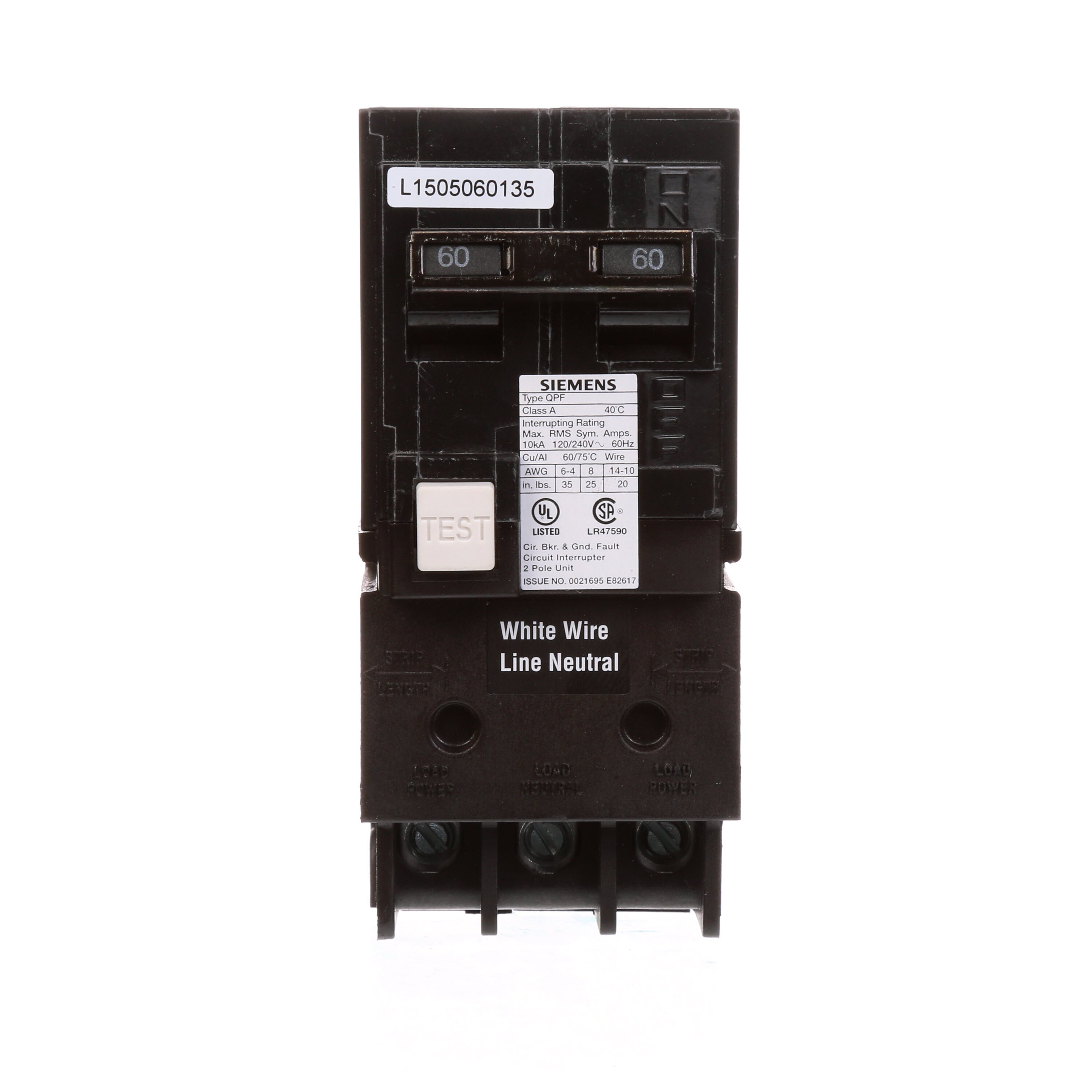 Siemens QF260P Circuit-Breakers - View #2