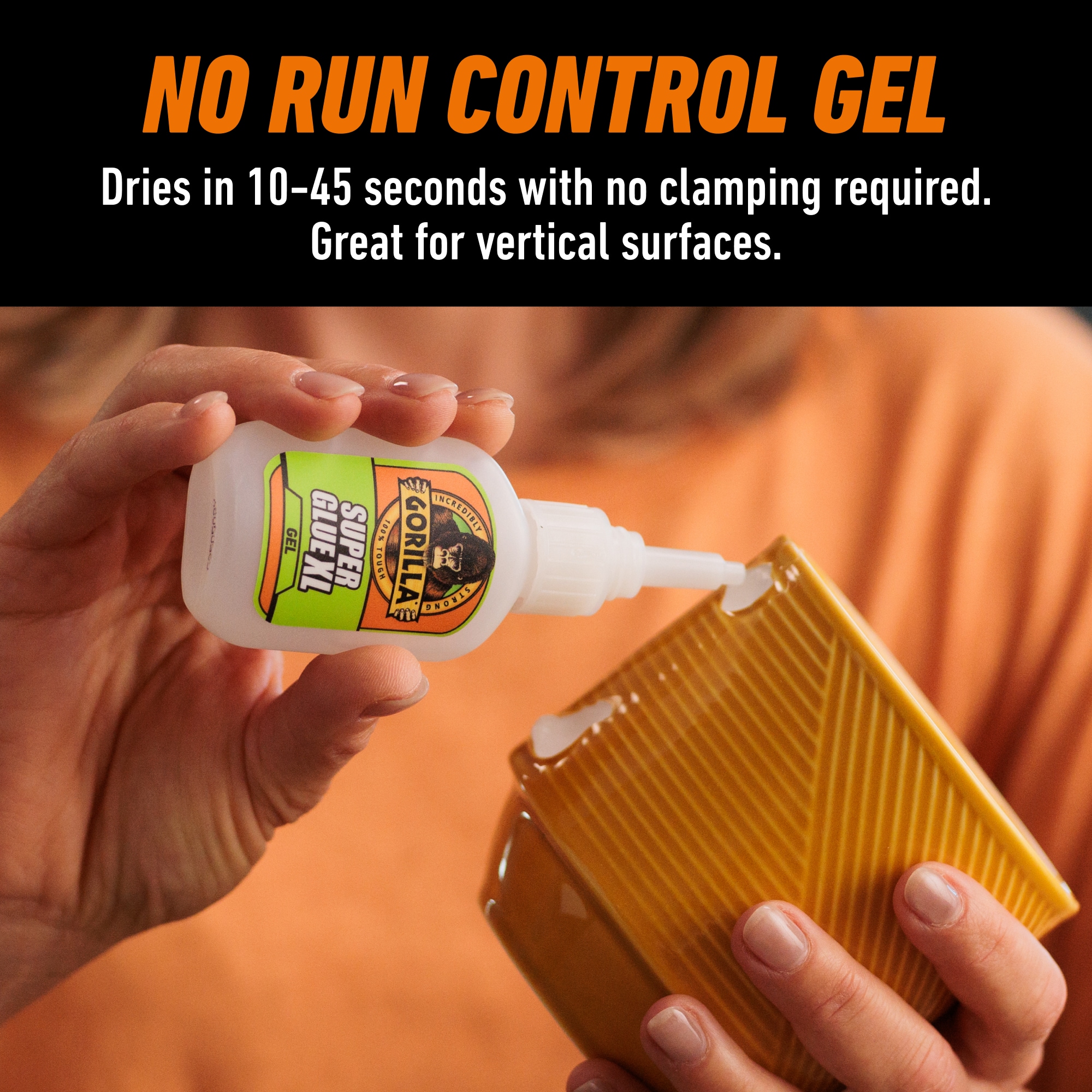 Gorilla Super Glue 15-gram Gel Super Glue 112287 at Lowes.com