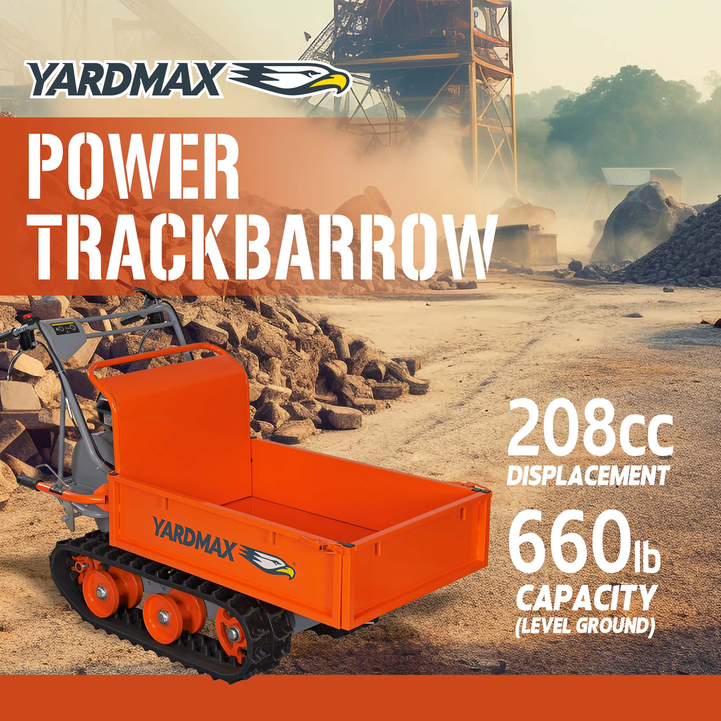 YARDMAX YD8203 Dump-Cart - View #2
