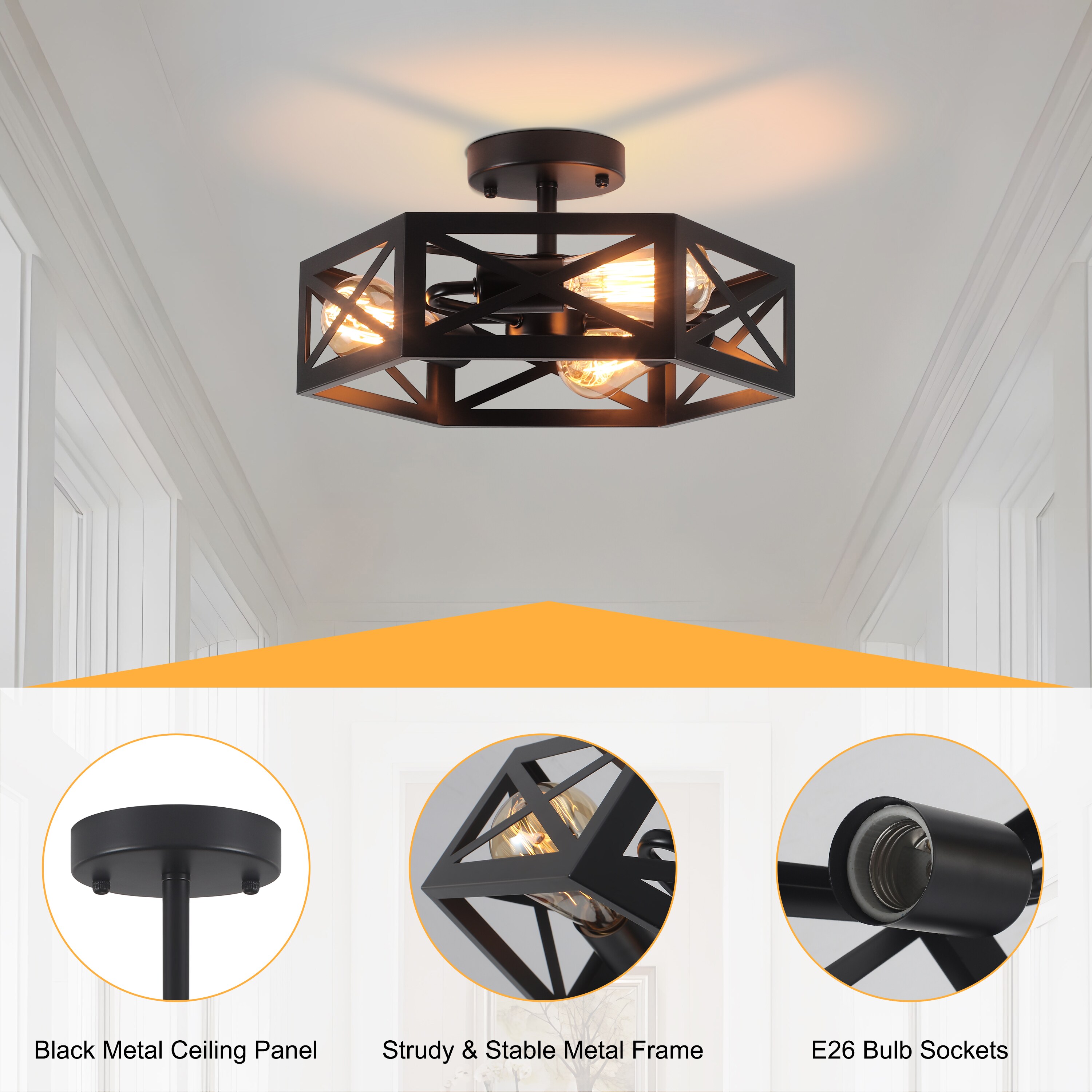 GoYeel YHC001BL03 flushmounts - View #3