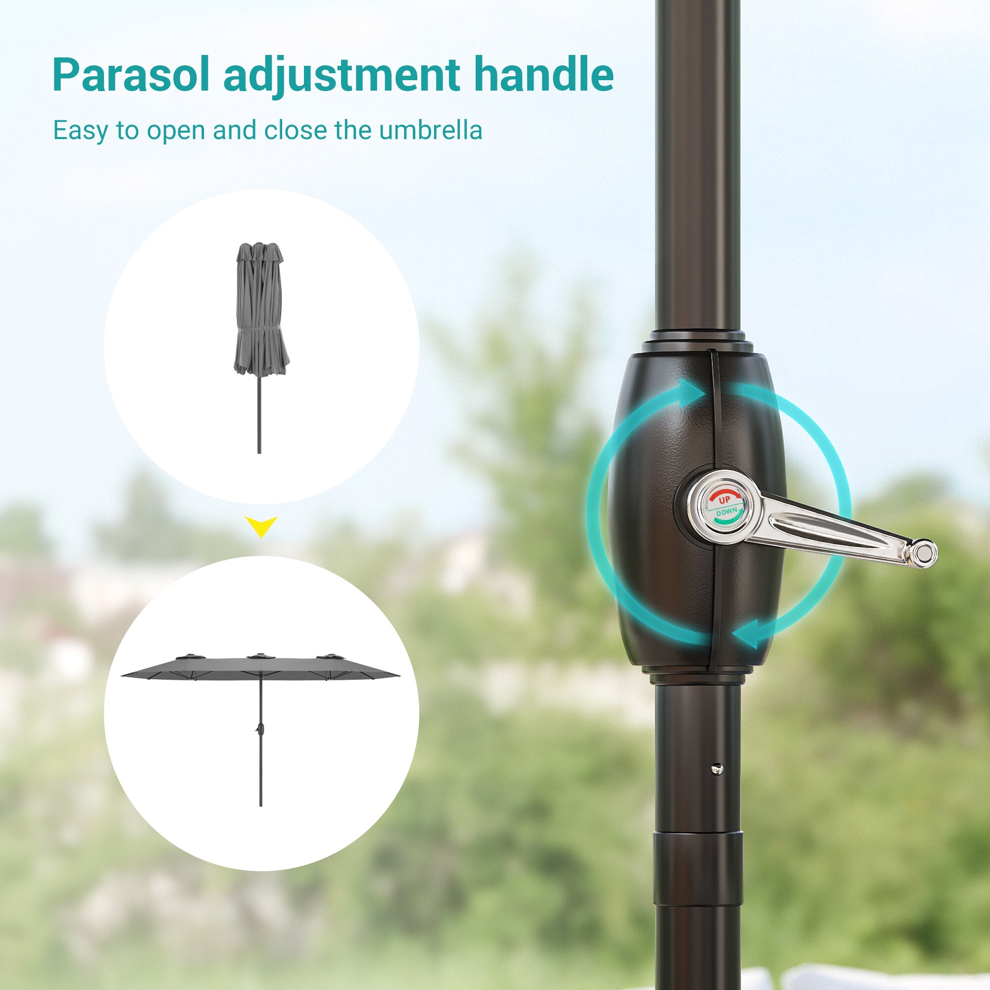 ACEGOSES LW-460GY Umbrellas-2 - View #6