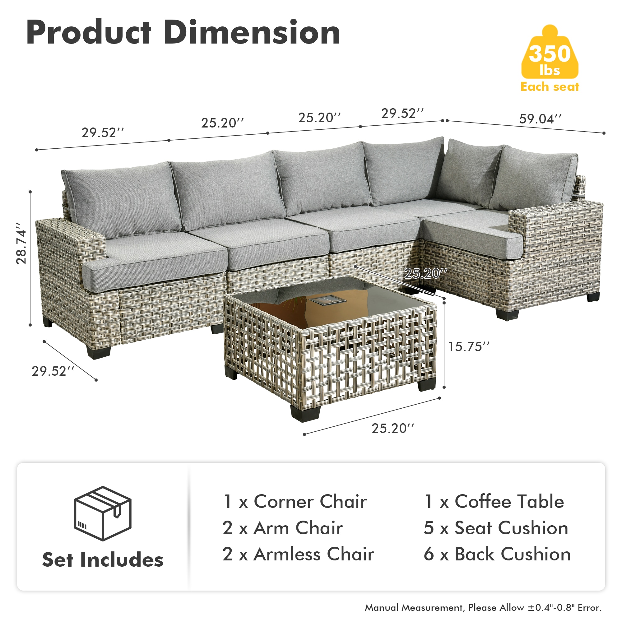 XIZZI XITBS2062A Patio-Sofas-Daybeds - View #8