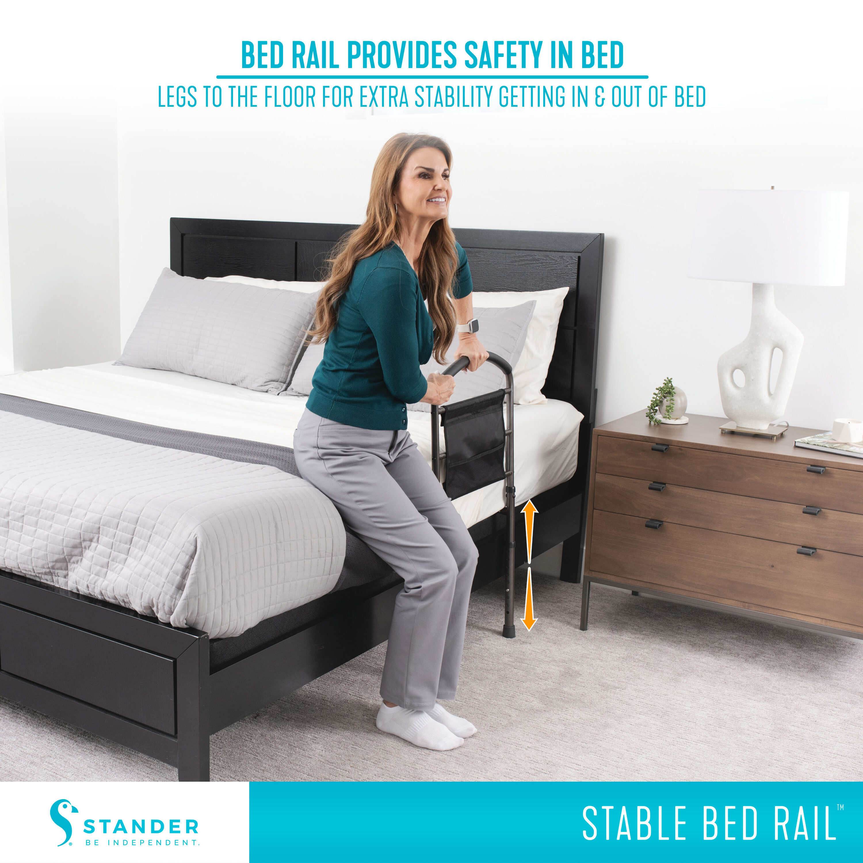 Stander 5800 Bed-Rails - View #3