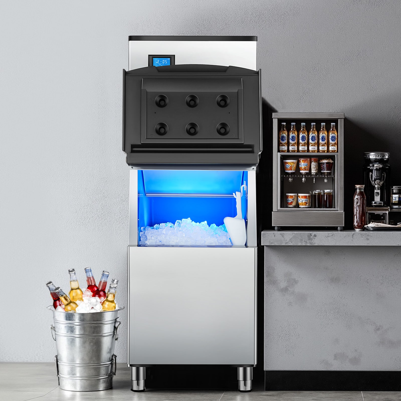 VEVOR PJNJQBXGM110V8Q06V1 Icemaker-Access - View #2
