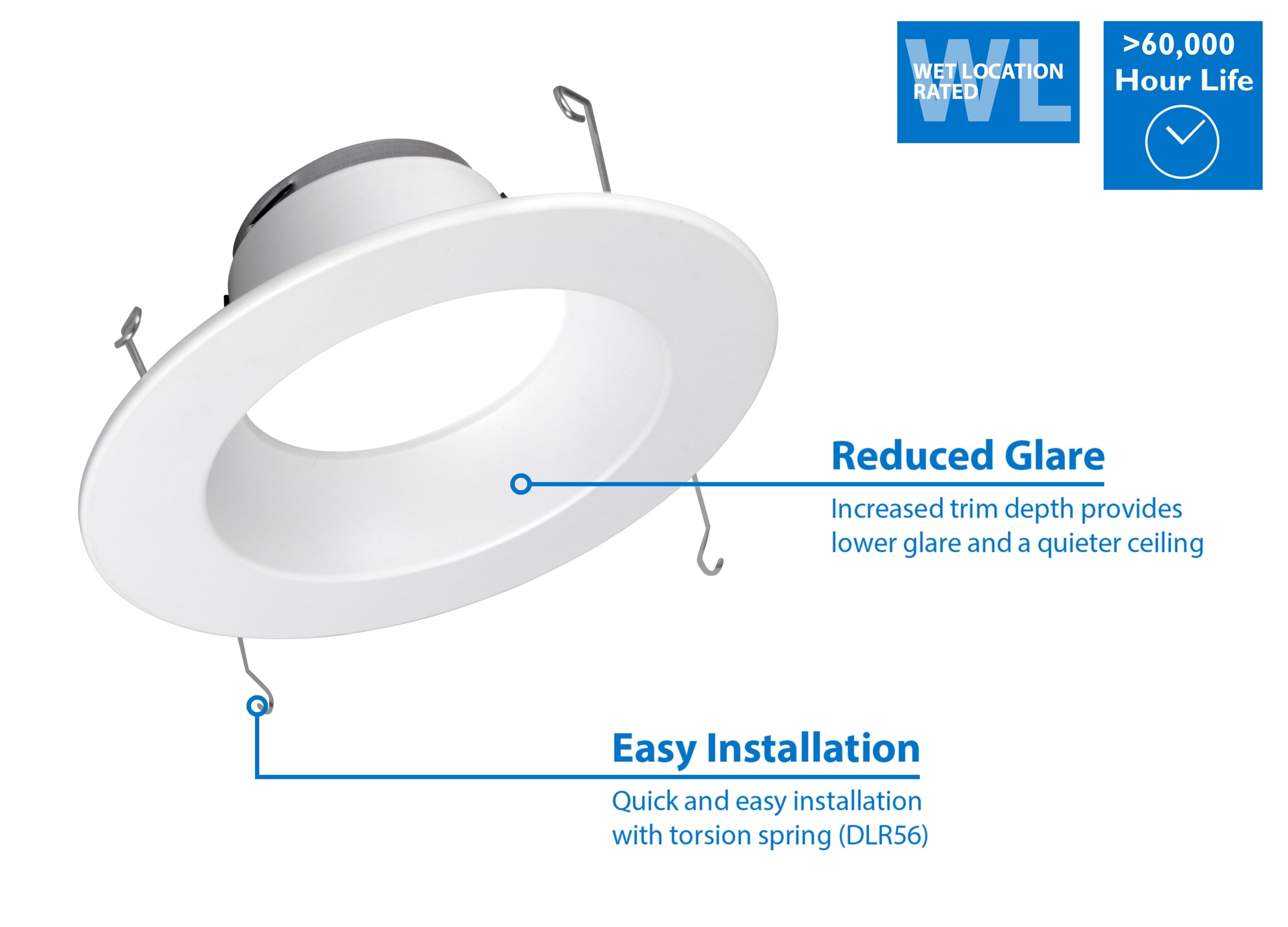 Nicor Lighting DLR565SYS085KWH Recessed-Kits - View #4