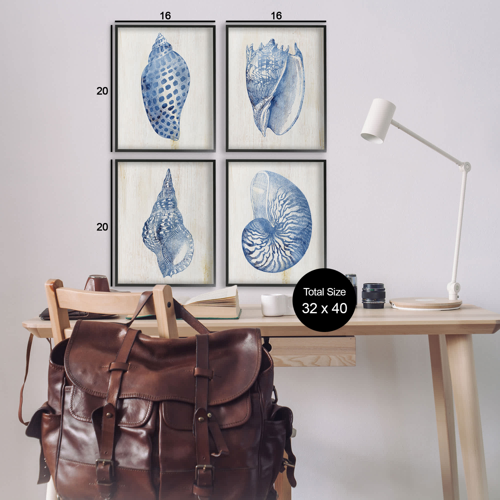 Stupell Industries A4-255-WFR-4PC-16X20 Wall-Art - View #3