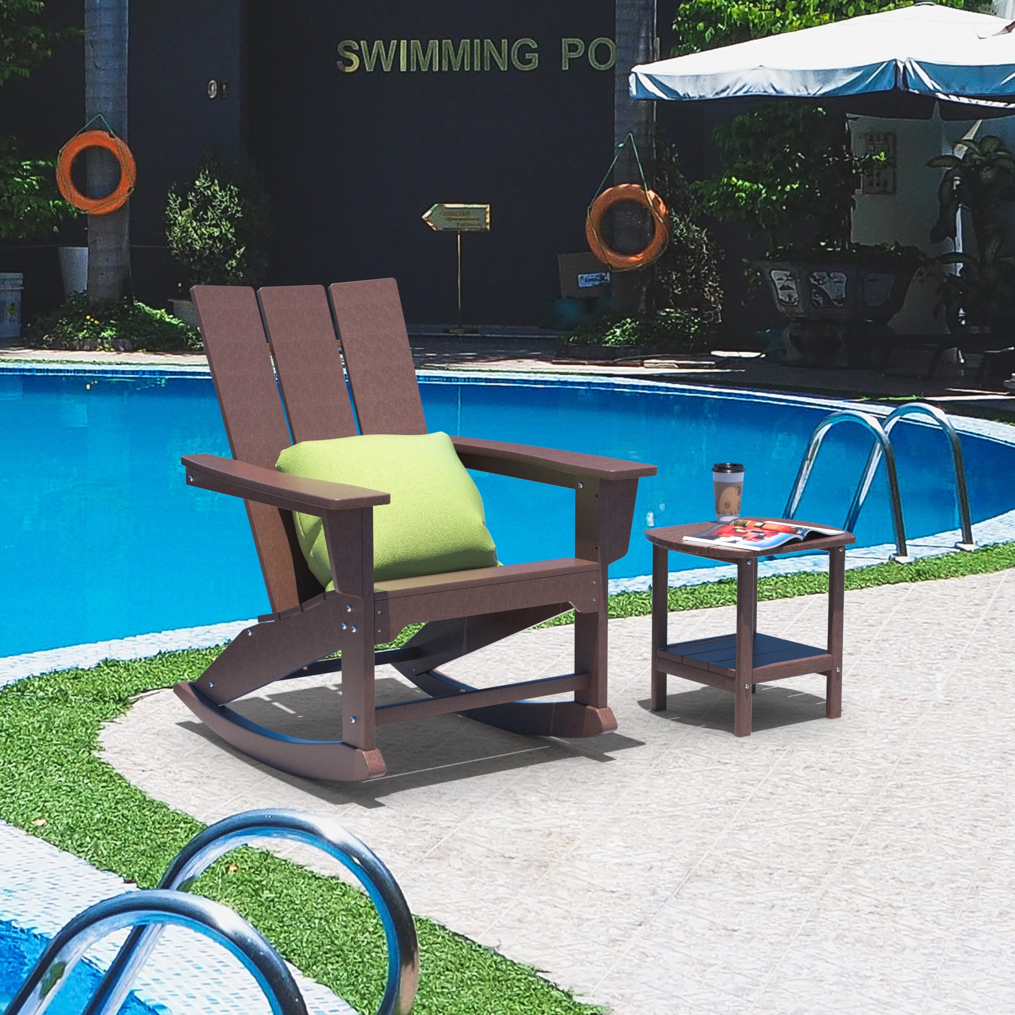 Poly furniture RC-HE02-BR Patio-Chairs - View #5
