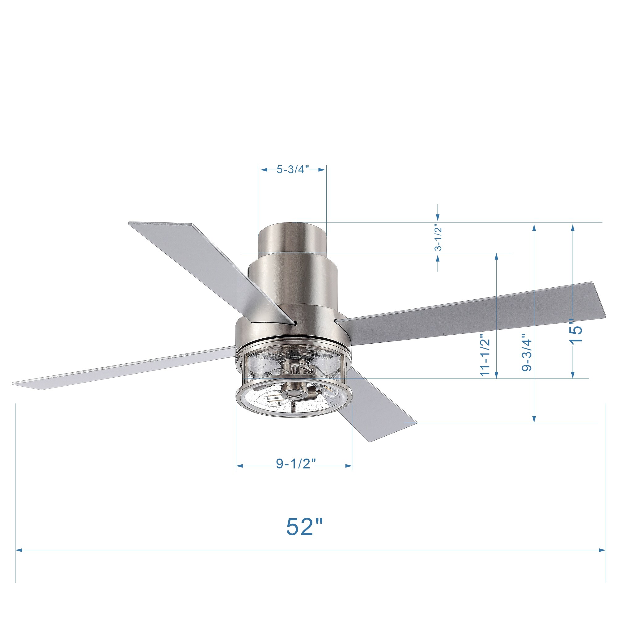 Breezary 25002-BN Ceiling-Fans - View #12